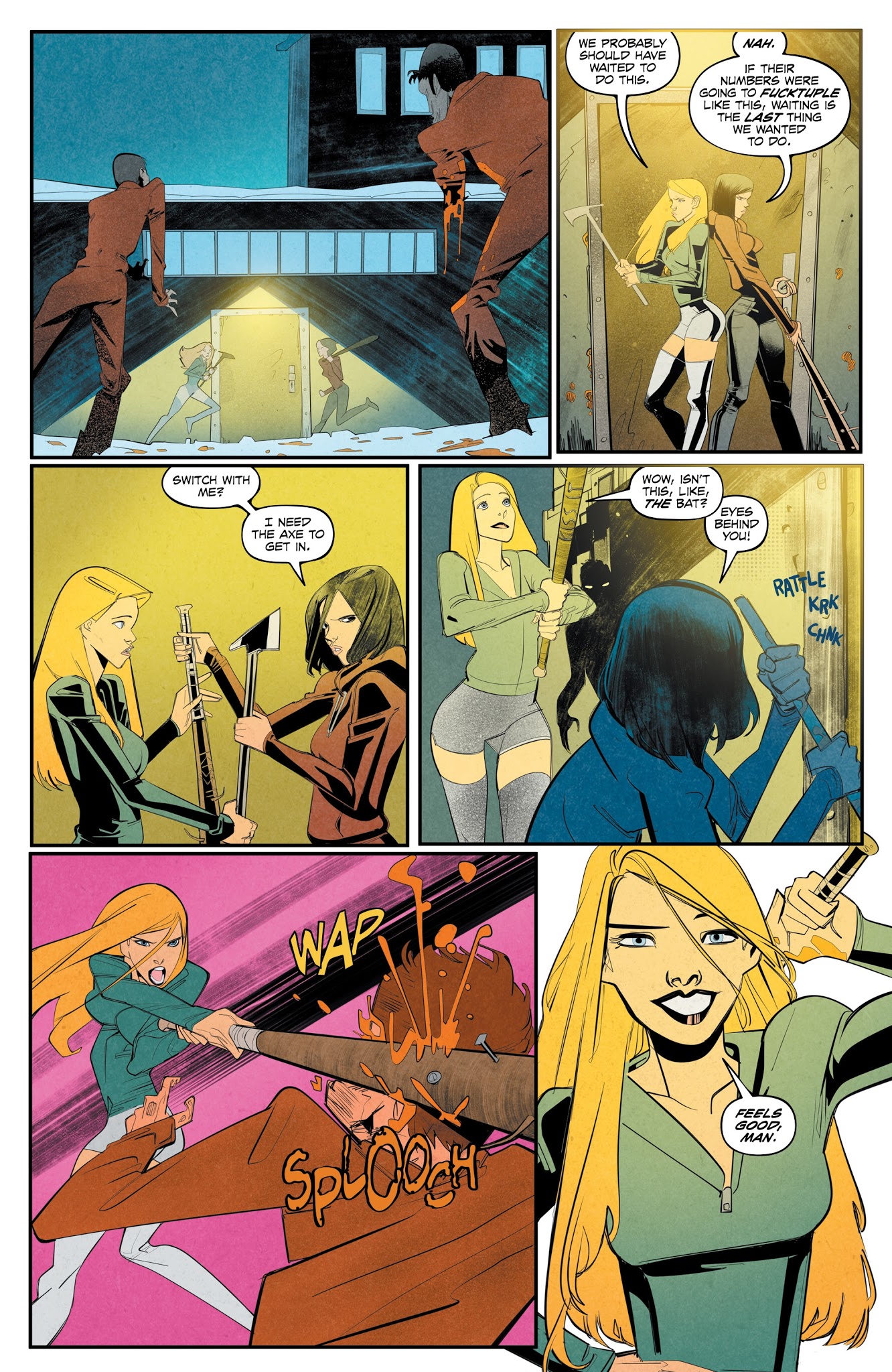 Read online Hack/Slash: Resurrection comic -  Issue #2 - 17