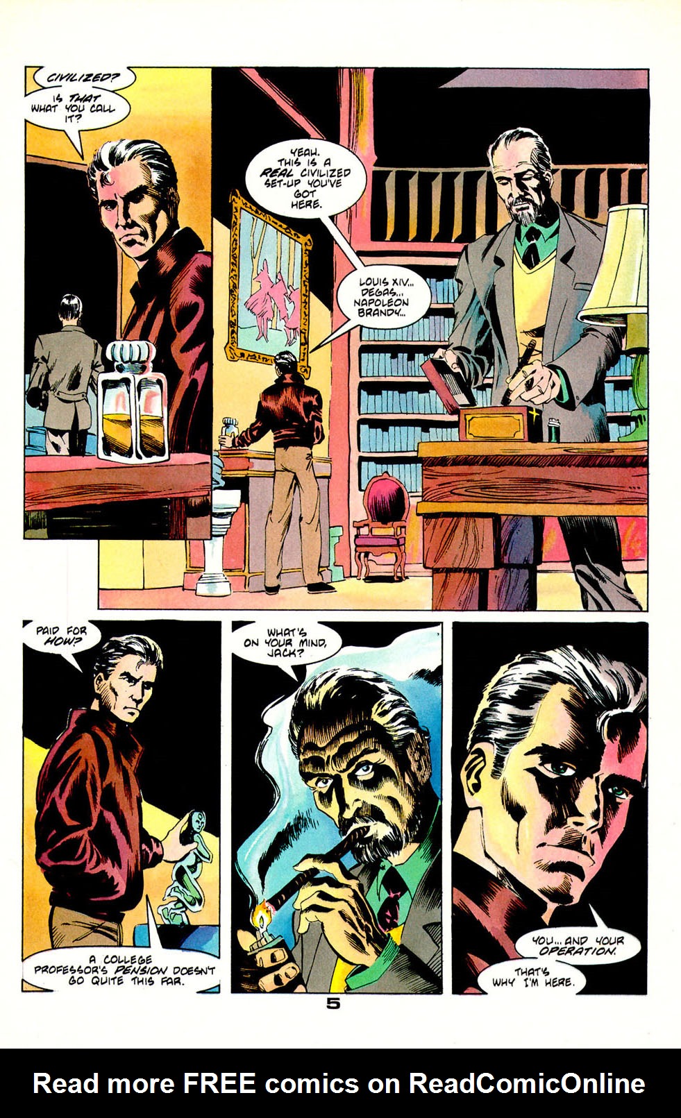 Read online Jon Sable, Freelance comic -  Issue #56 - 6