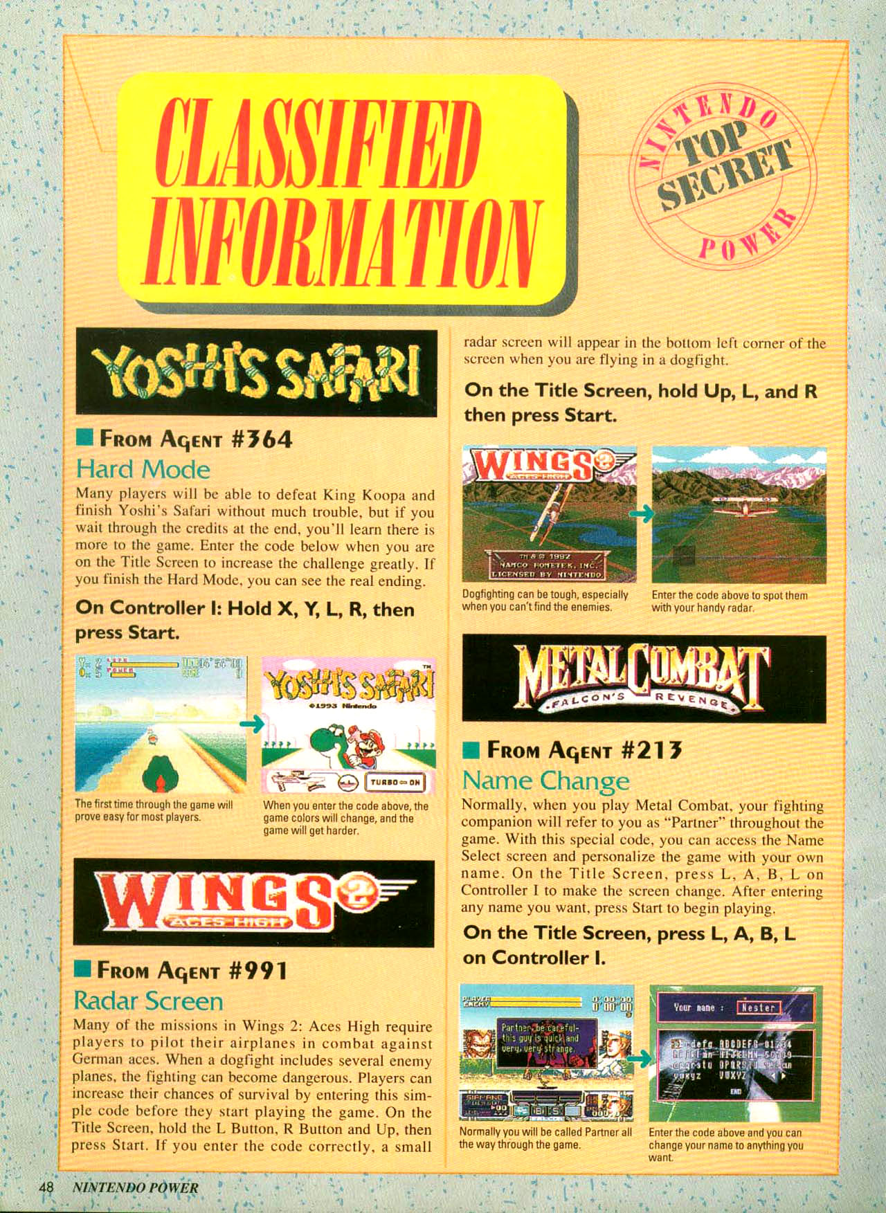 Read online Nintendo Power comic -  Issue #55 - 57