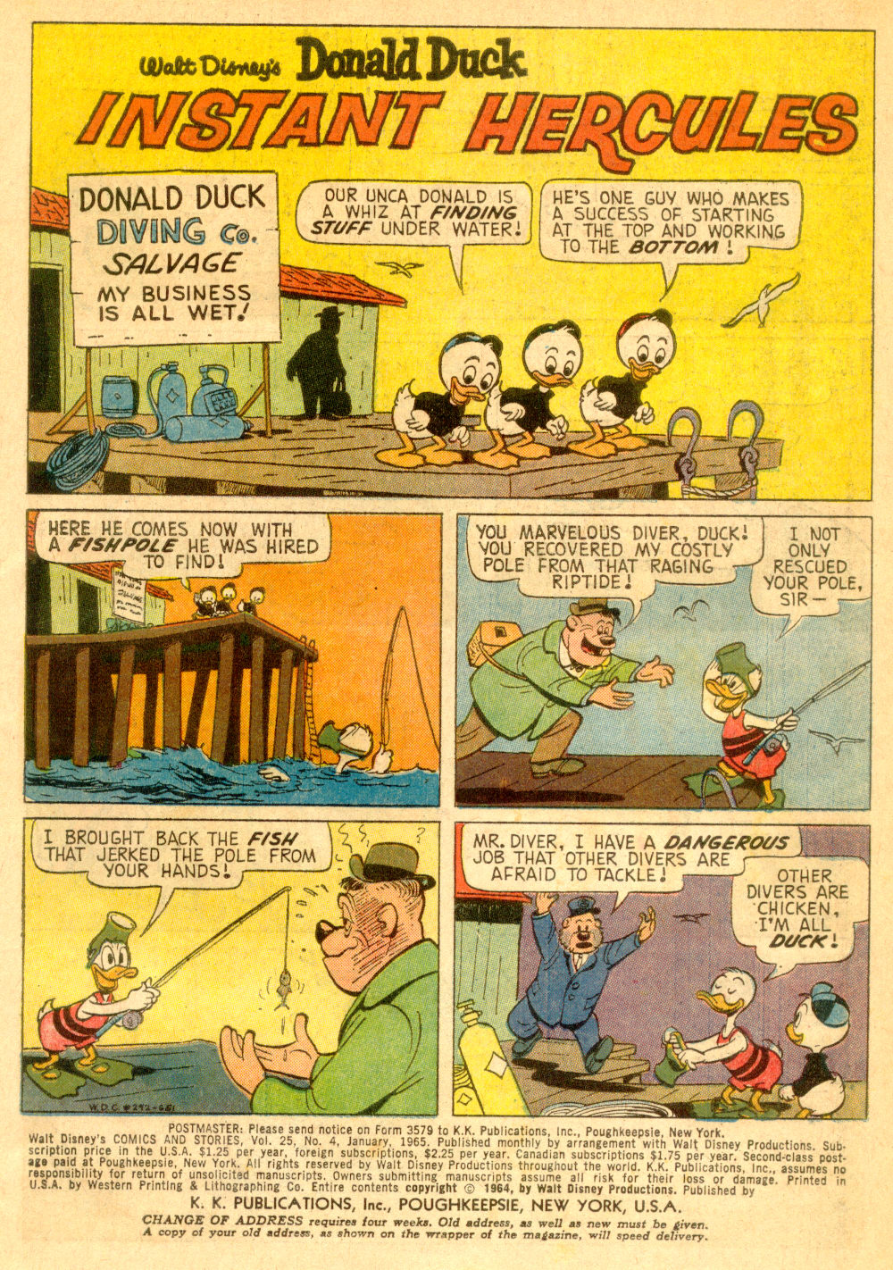 Read online Walt Disney's Comics and Stories comic -  Issue #292 - 2