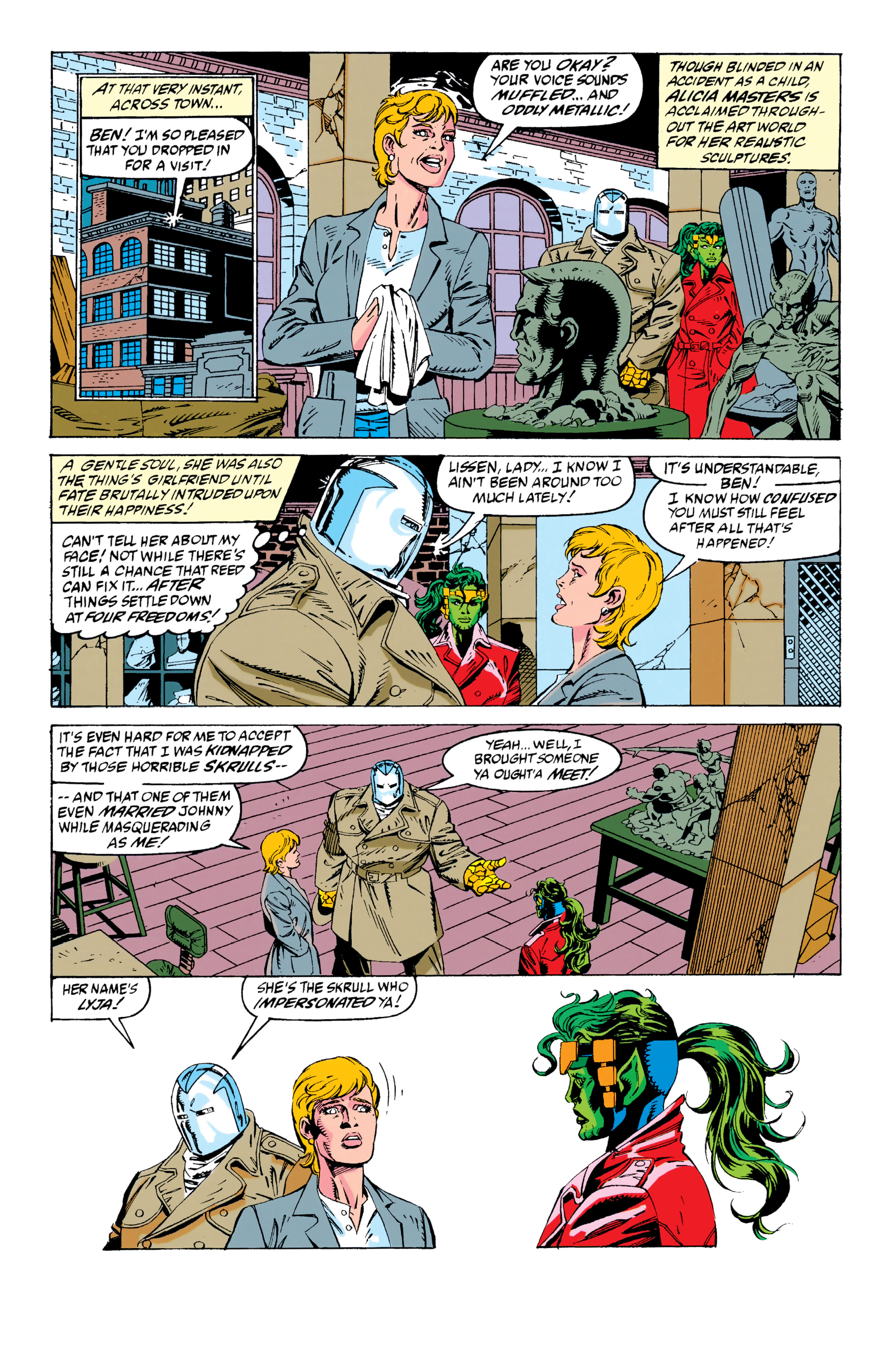 Read online Fantastic Four Epic Collection comic -  Issue # This Flame, This Fury (Part 5) - 17