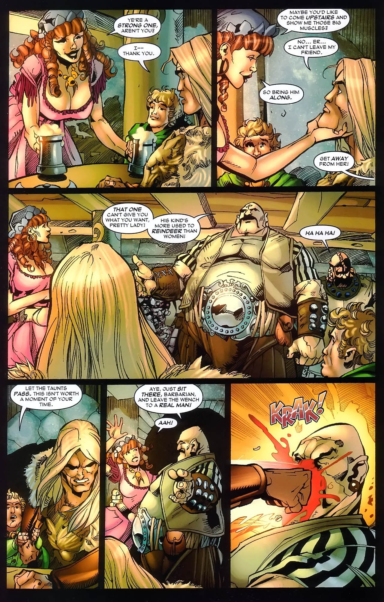 Read online Forgotten Realms: Streams of Silver comic -  Issue #1 - 14