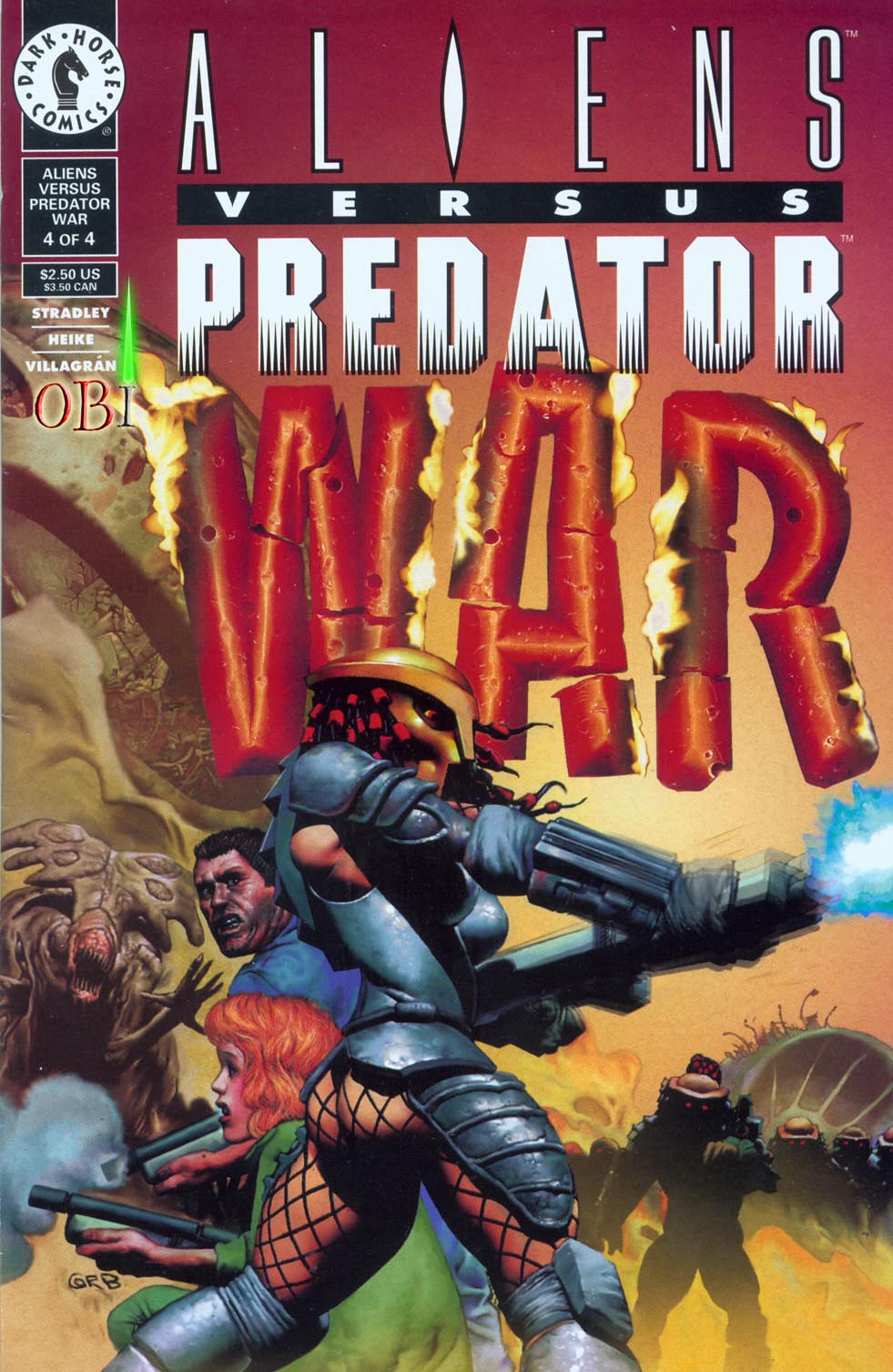 Read online Aliens vs. Predator: War comic -  Issue #4 - 1