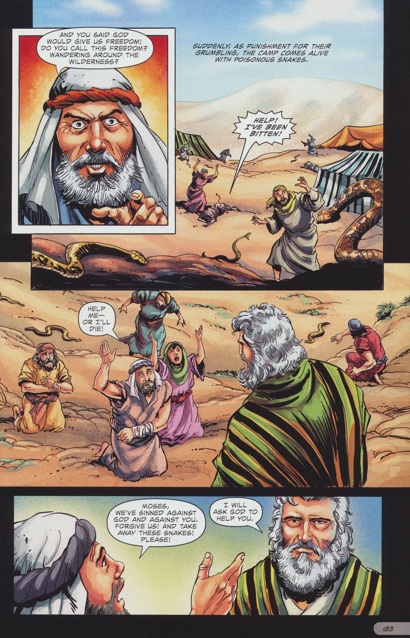 Read online The Action Bible comic -  Issue # TPB 1 - 187
