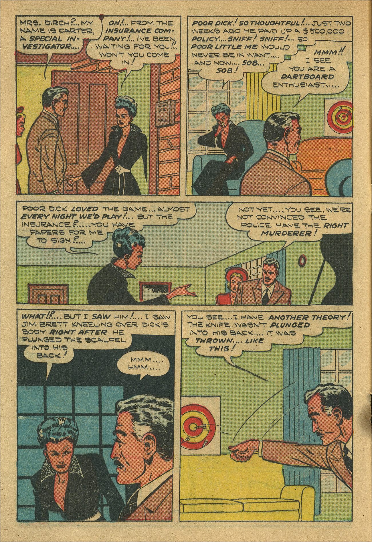 Read online Shadow Comics comic -  Issue #93 - 19