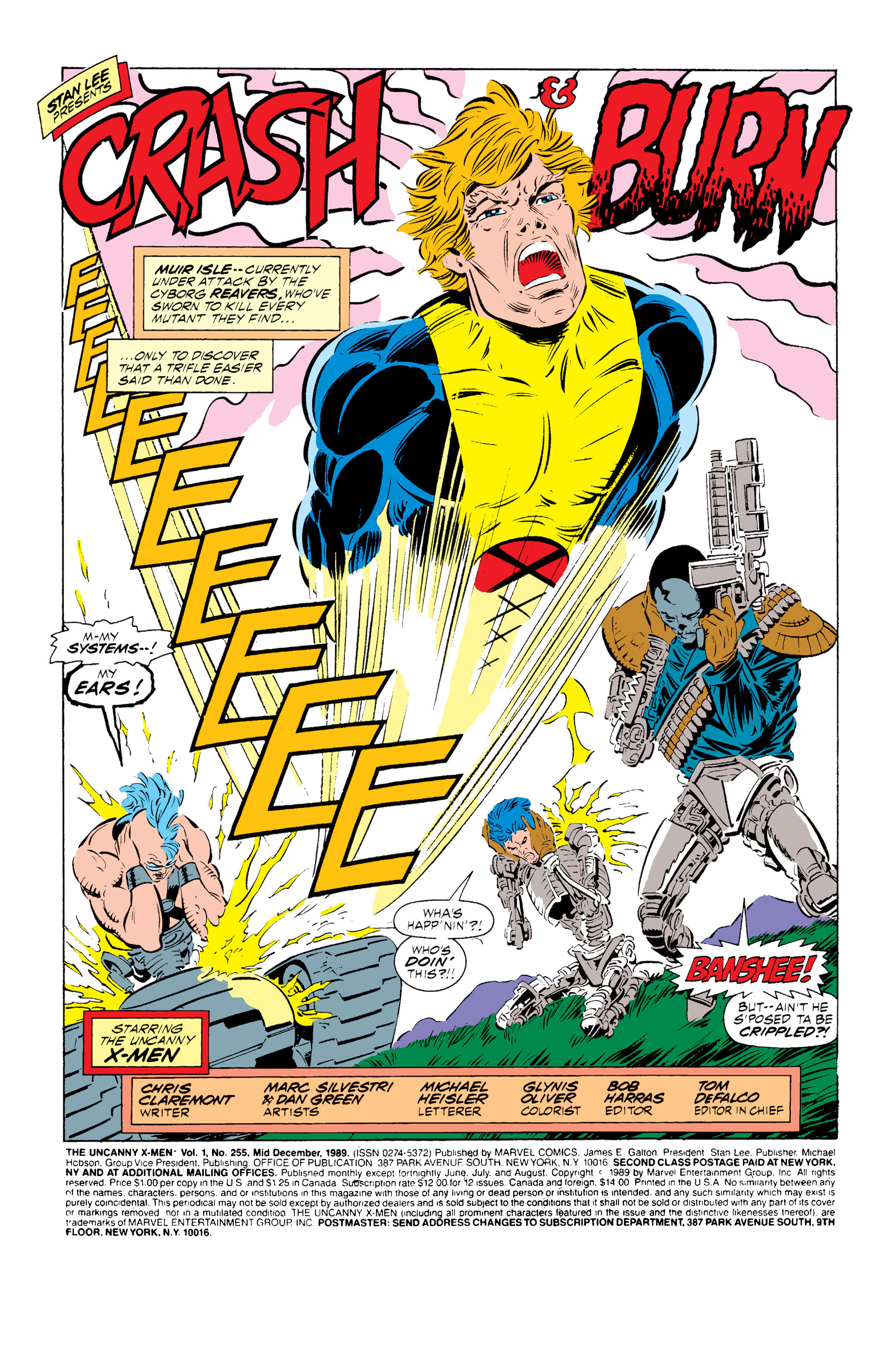 Read online Uncanny X-Men (1963) comic -  Issue #255 - 2