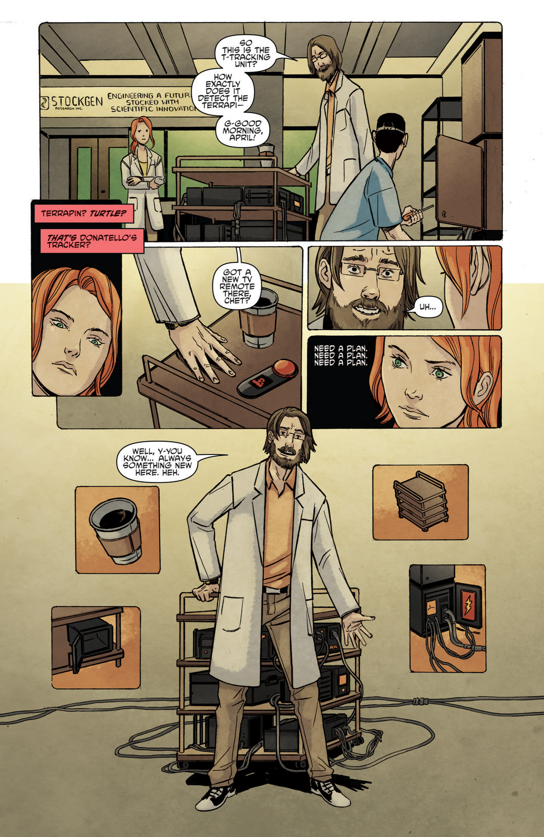 Read online Teenage Mutant Ninja Turtles Micro-Series comic -  Issue #7 - 9