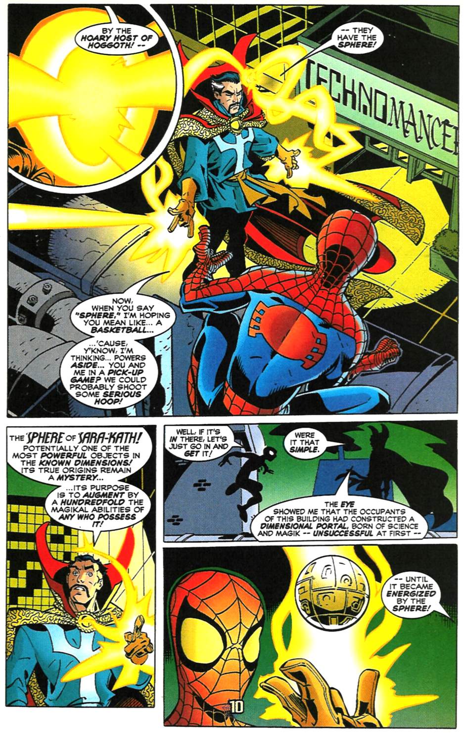 Read online The Sensational Spider-Man (1996) comic -  Issue #22 - 11