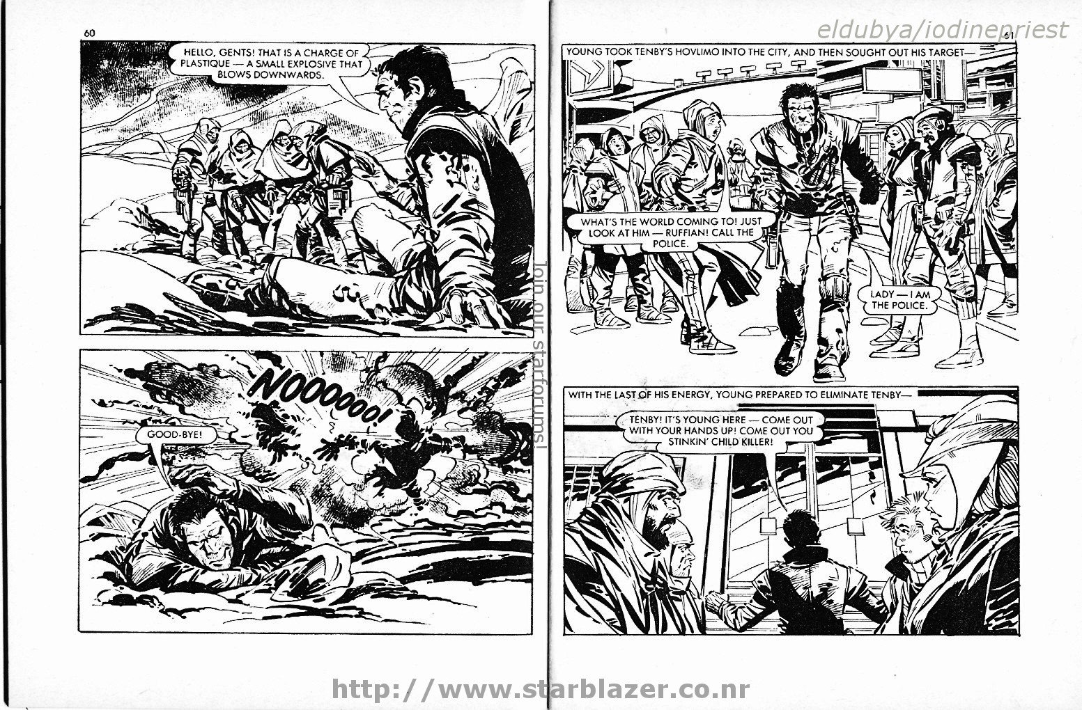 Read online Starblazer comic -  Issue #165 - 32