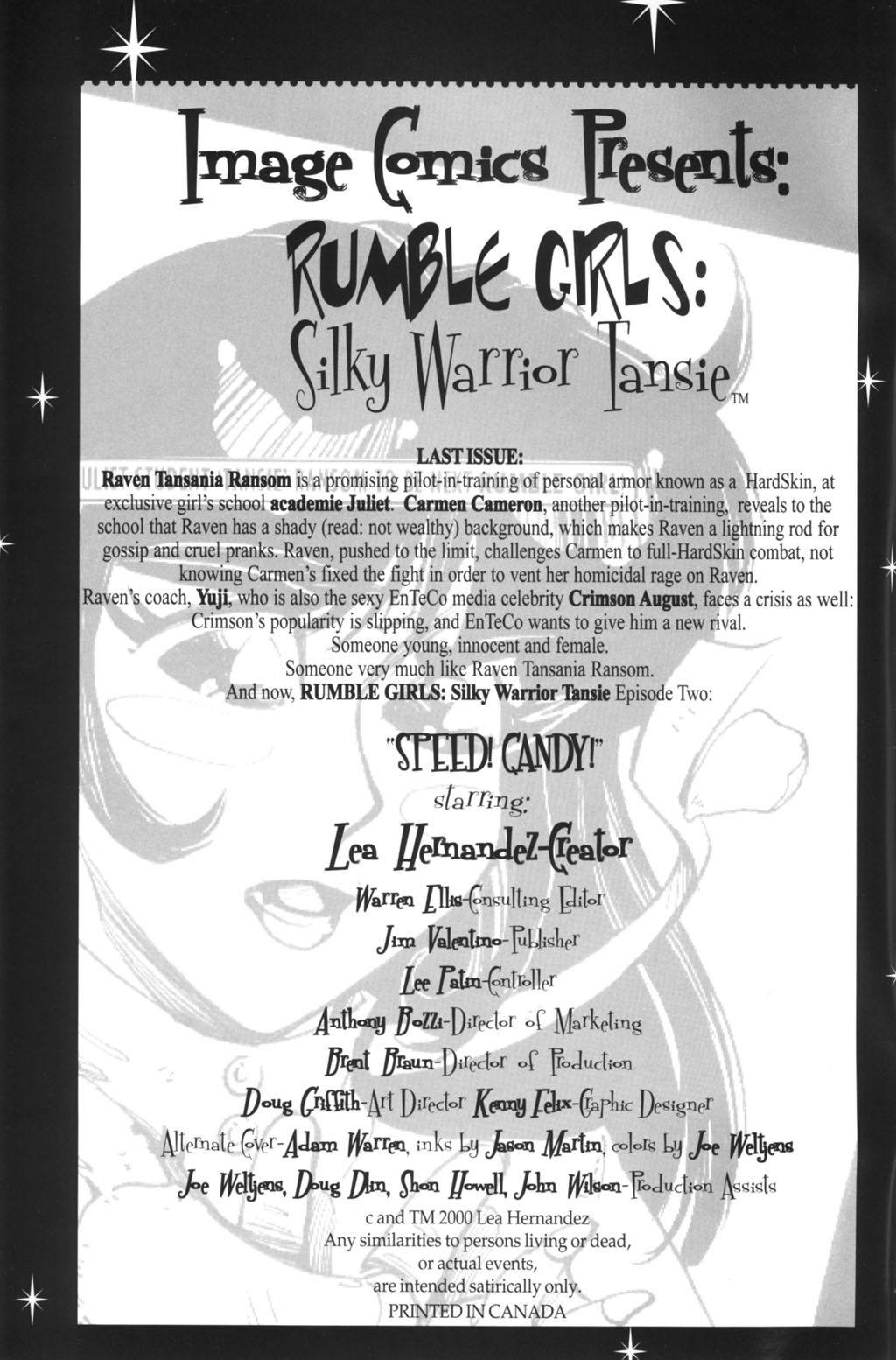 Read online Rumble Girls: Silky Warrior Tansie comic -  Issue #2 - 2