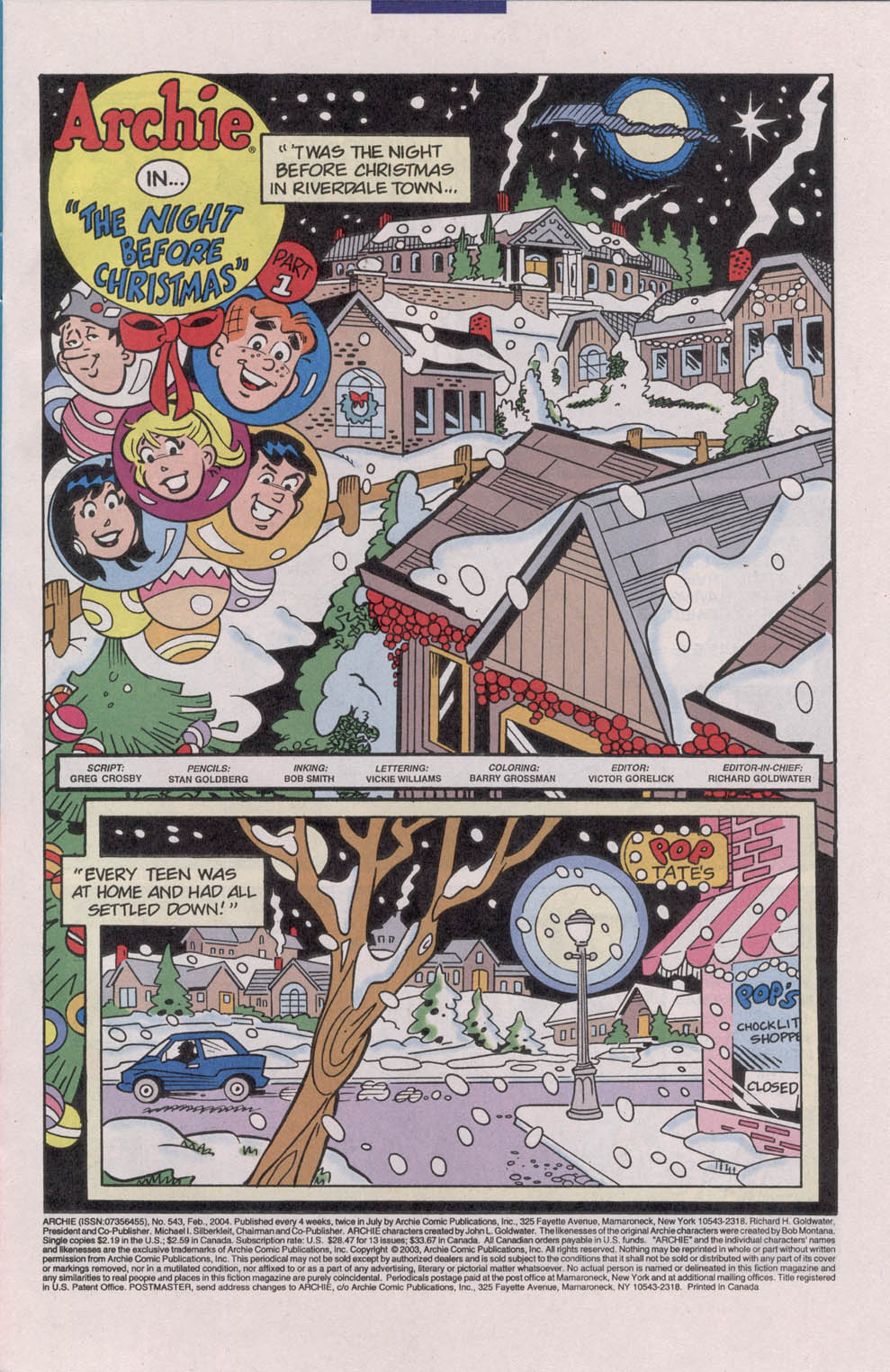 Read online Archie (1960) comic -  Issue #543 - 3