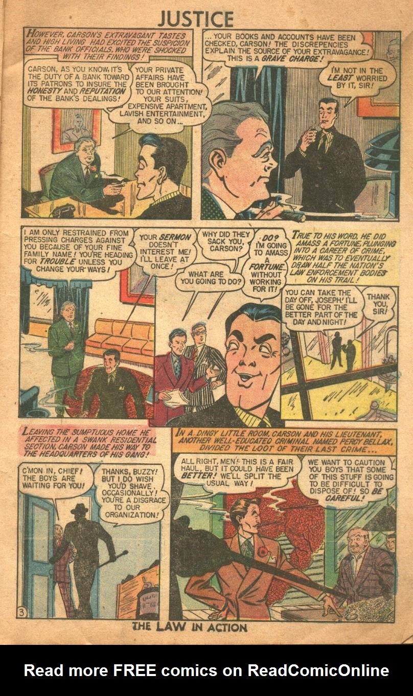 Read online Justice Comics (1948) comic -  Issue #6 - 5