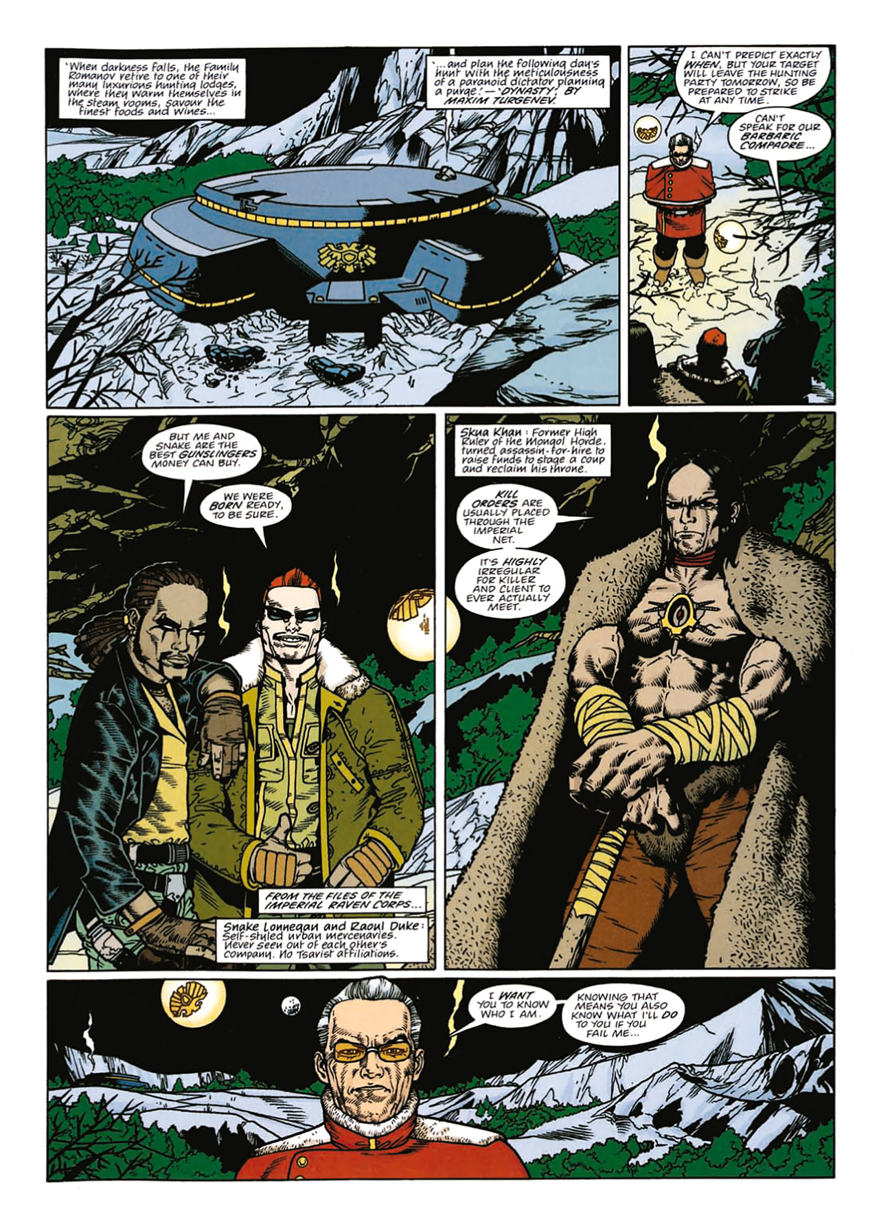 Read online Nikolai Dante comic -  Issue # TPB 2 - 187