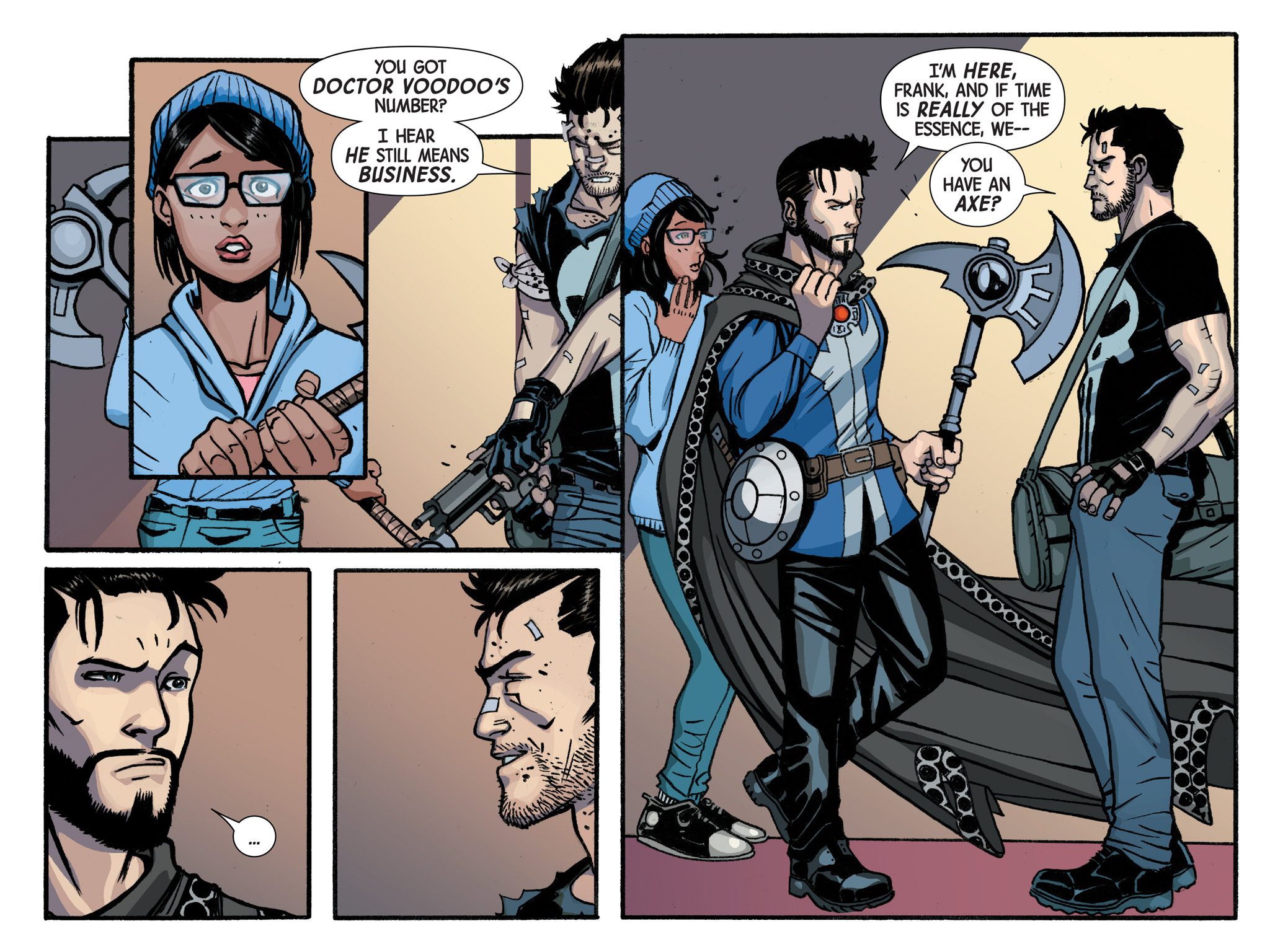 Read online Doctor Strange/Punisher: Magic Bullets Infinite Comic comic -  Issue #2 - 41