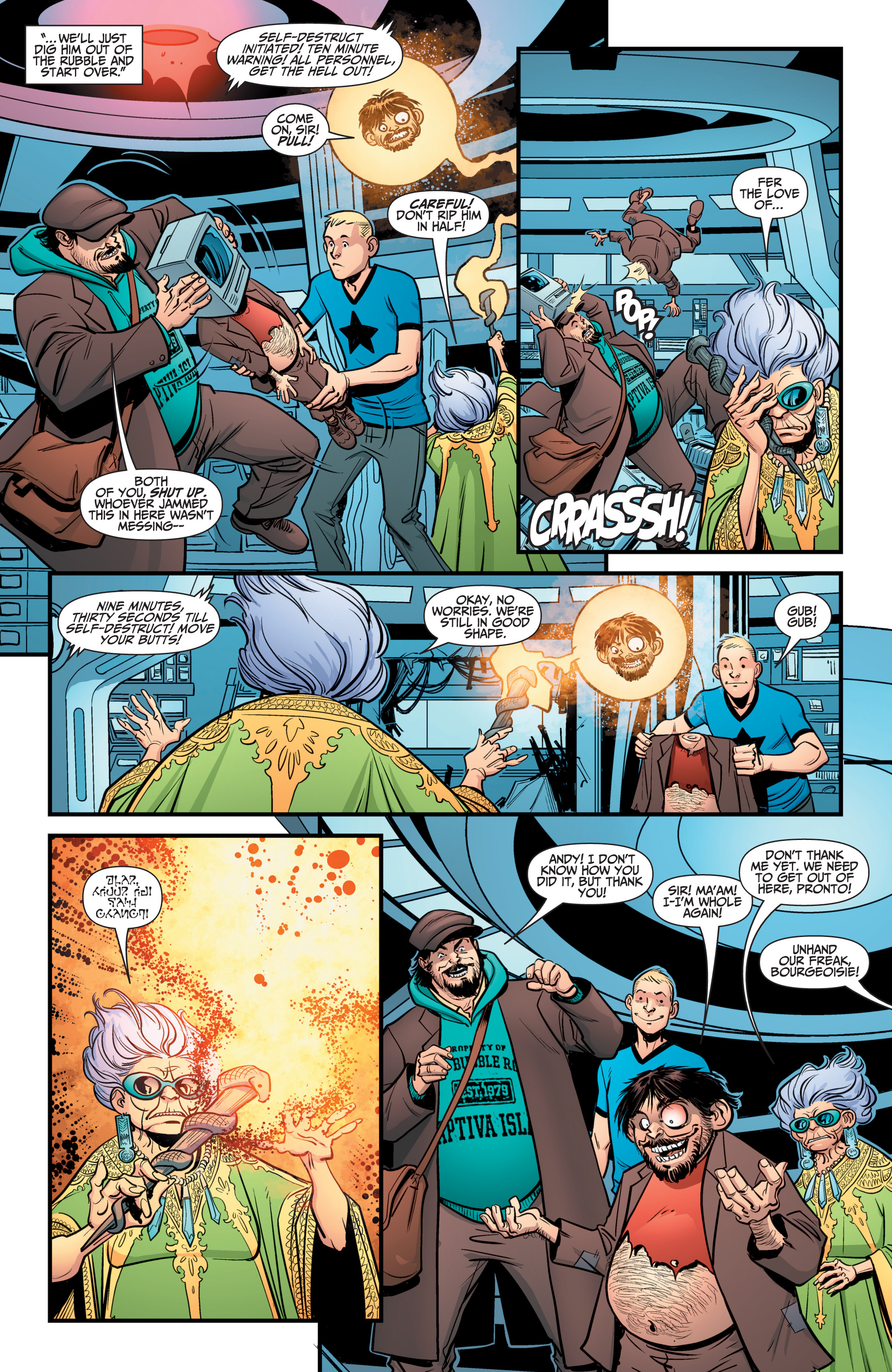 Read online A&A: The Adventures of Archer & Armstrong comic -  Issue #12 - 10