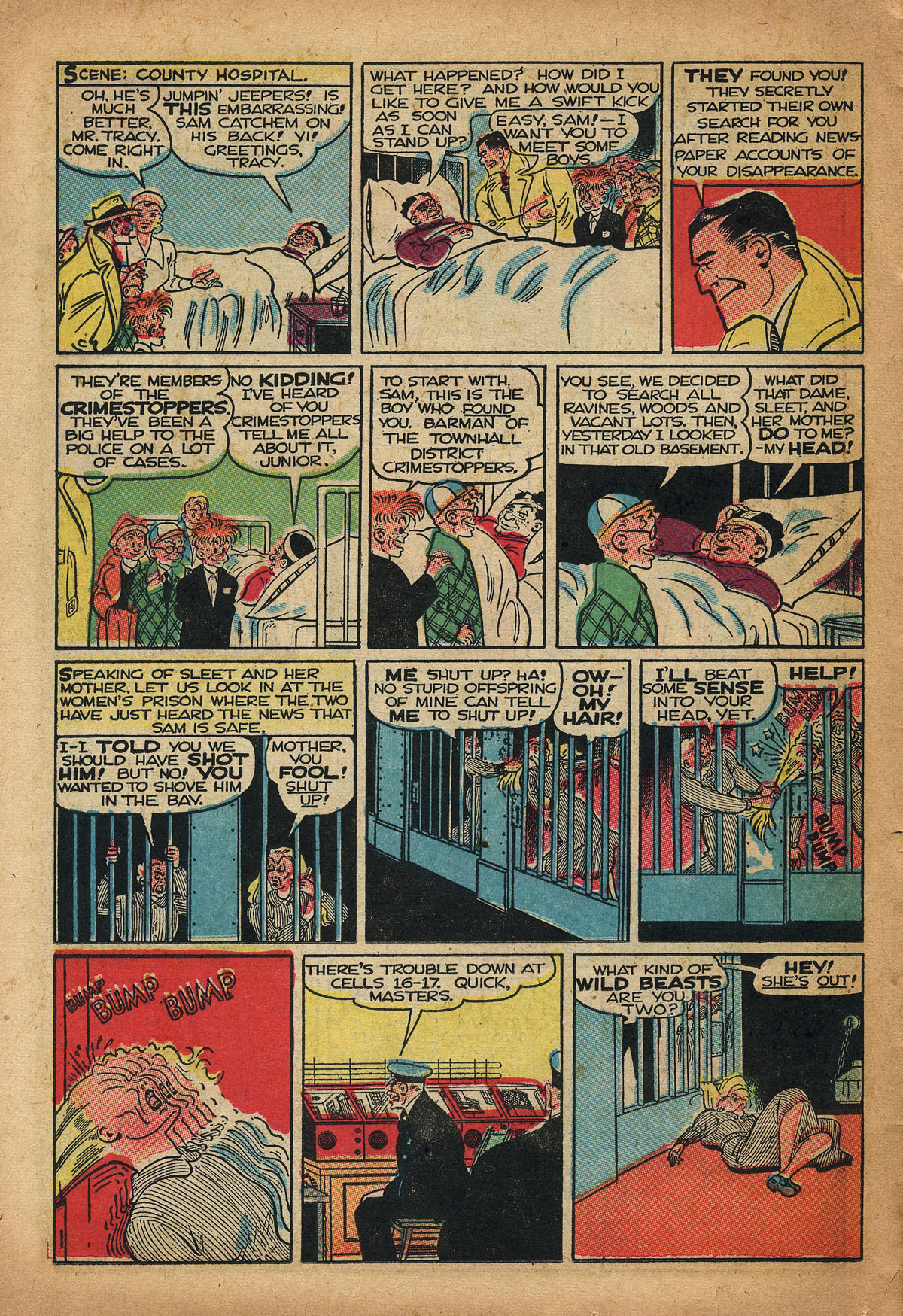Read online Dick Tracy comic -  Issue #58 - 12