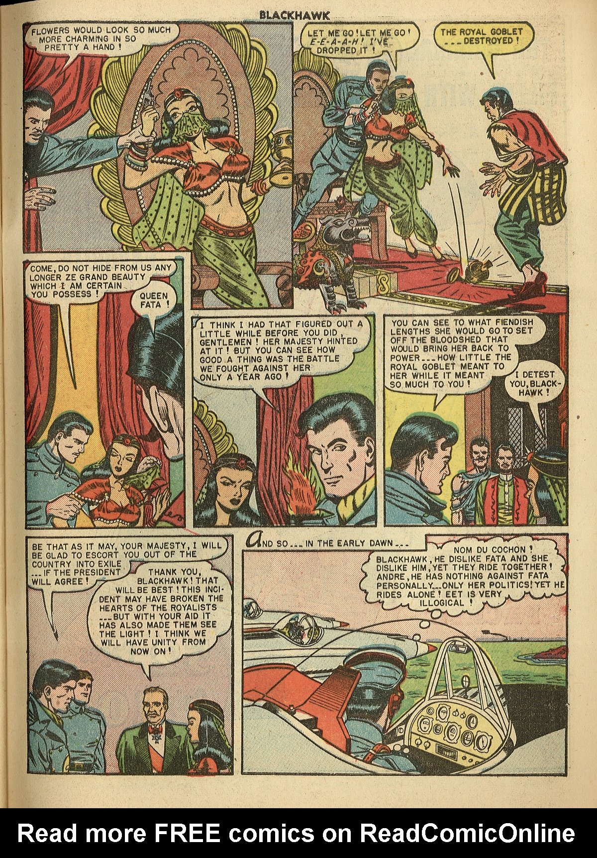 Read online Blackhawk (1957) comic -  Issue #33 - 50
