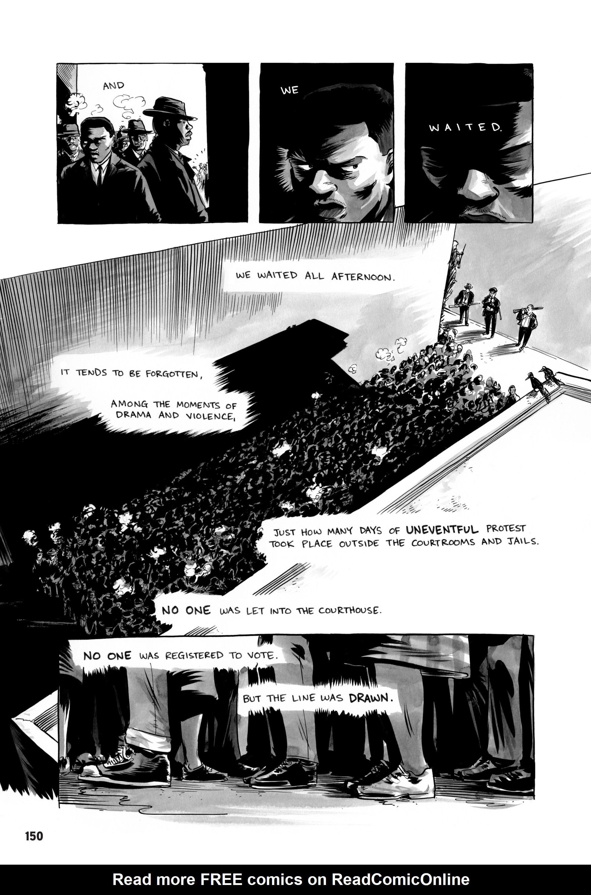 Read online March comic -  Issue #3 - 146