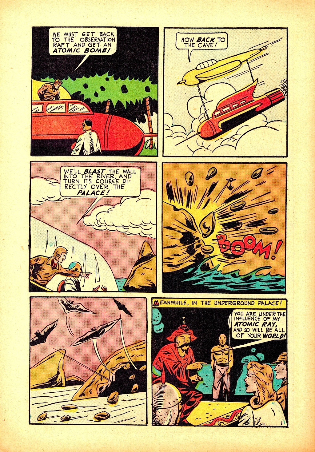 Read online Rocket Kelly (1945) comic -  Issue #5 - 10