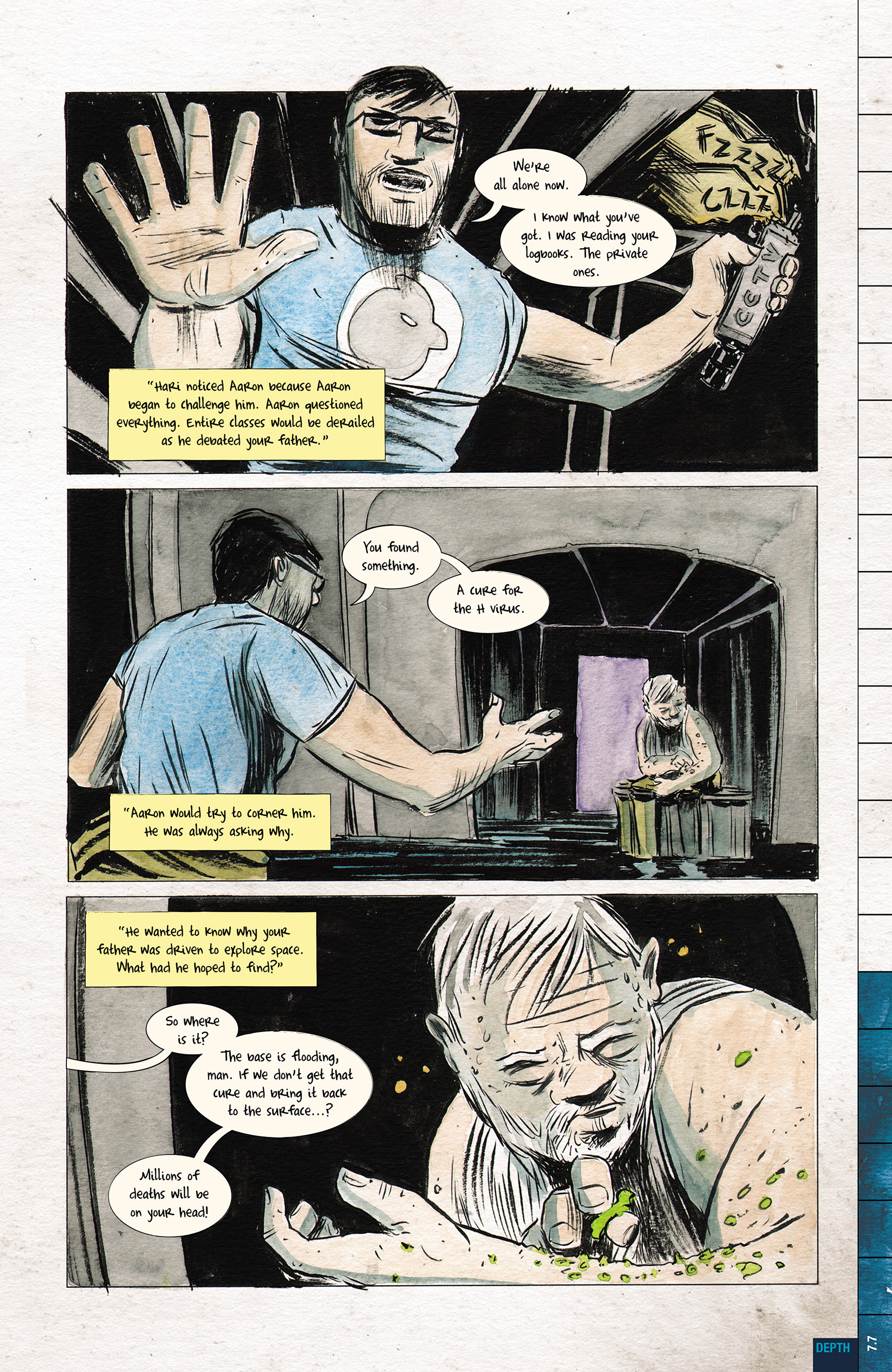 Read online Dept. H comic -  Issue #7 - 9