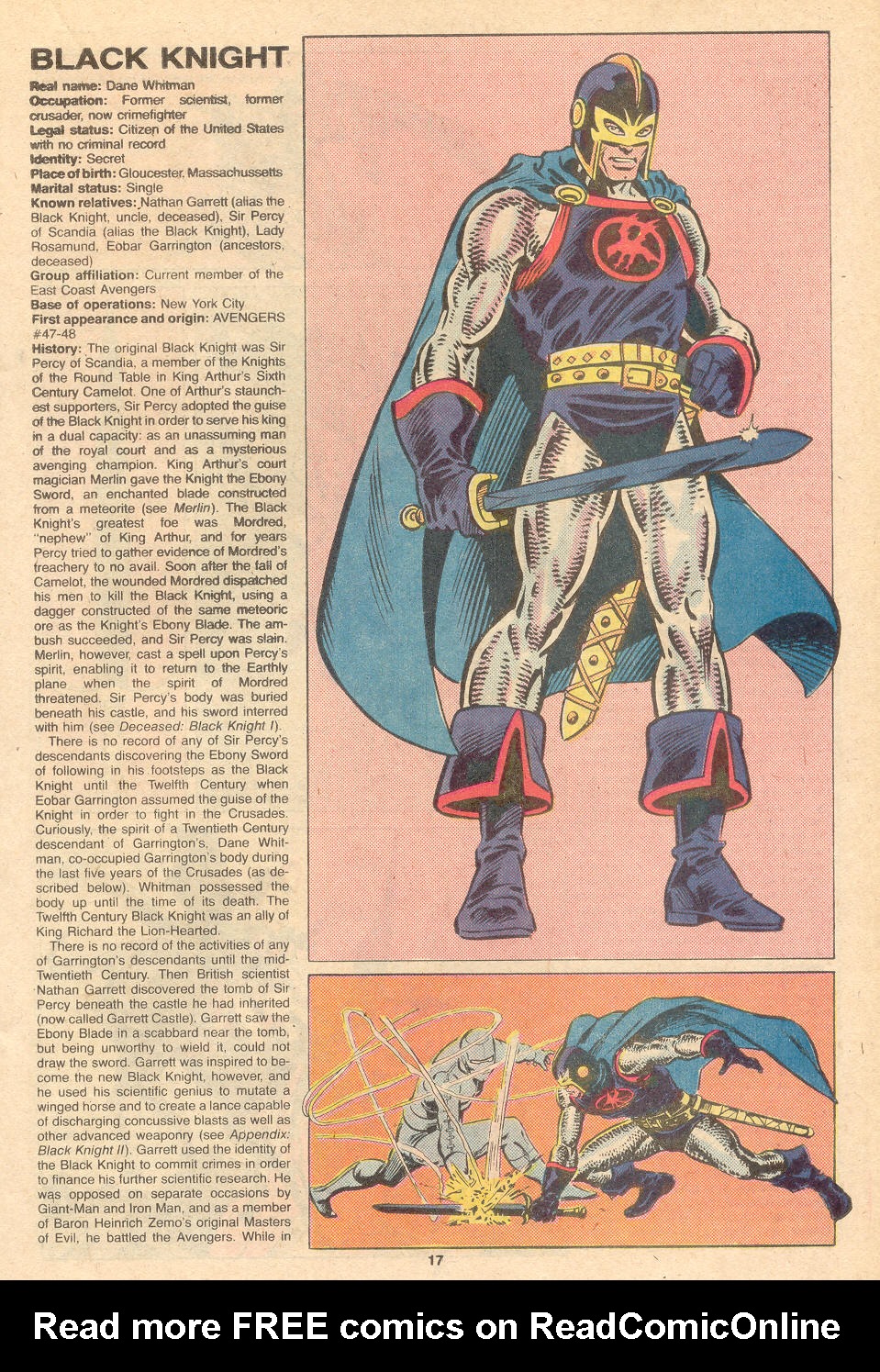 Read online The Official Handbook of the Marvel Universe Deluxe Edition comic -  Issue #2 - 19