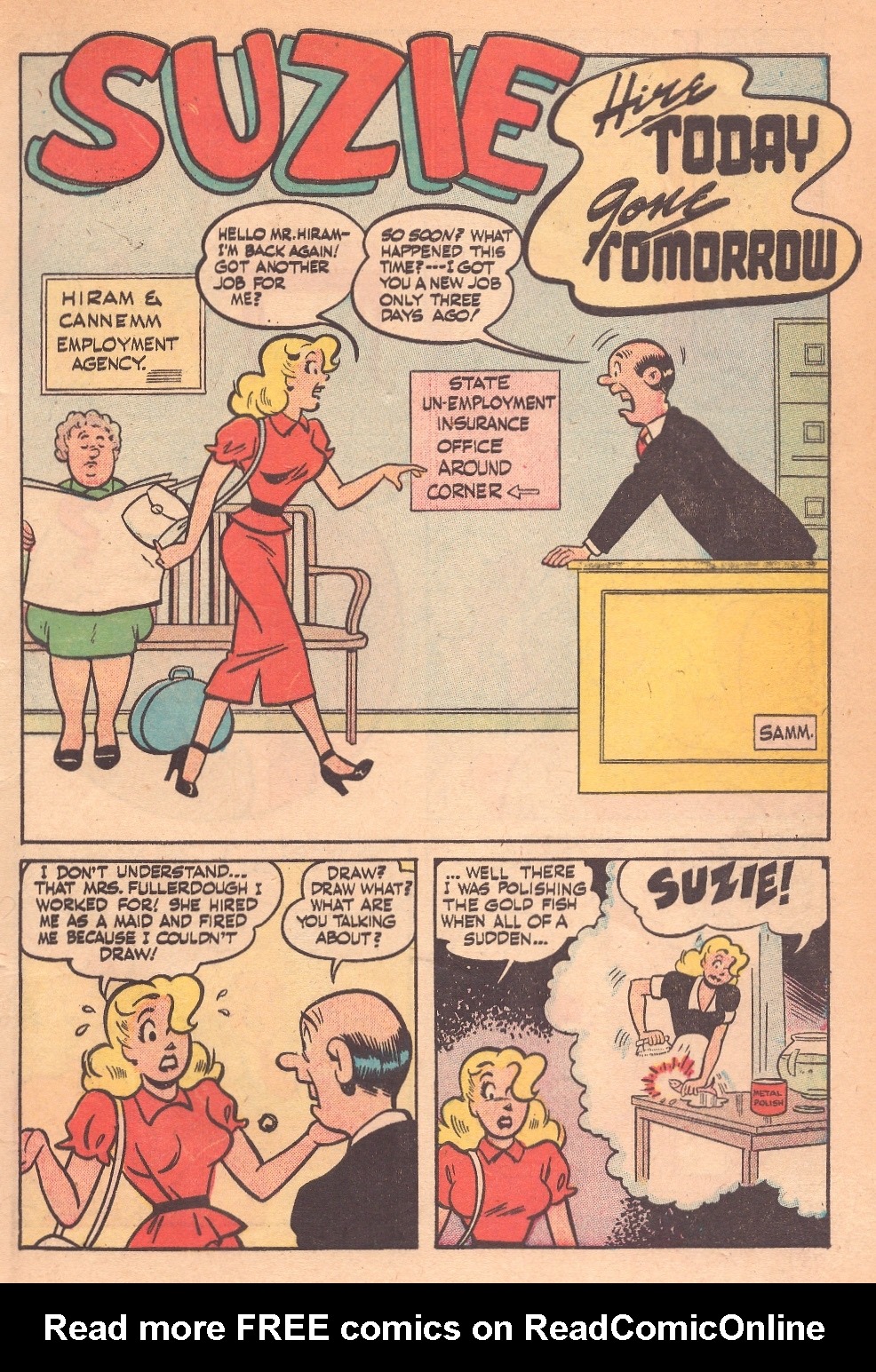 Read online Suzie Comics comic -  Issue #90 - 3