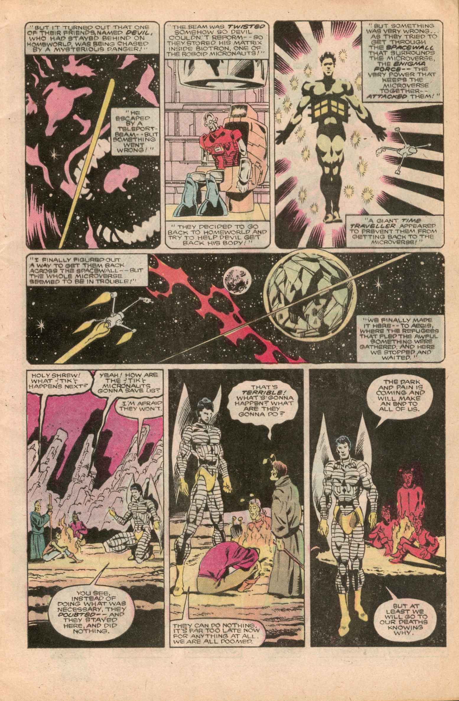 Read online Micronauts: The New Voyages comic -  Issue #16 - 4