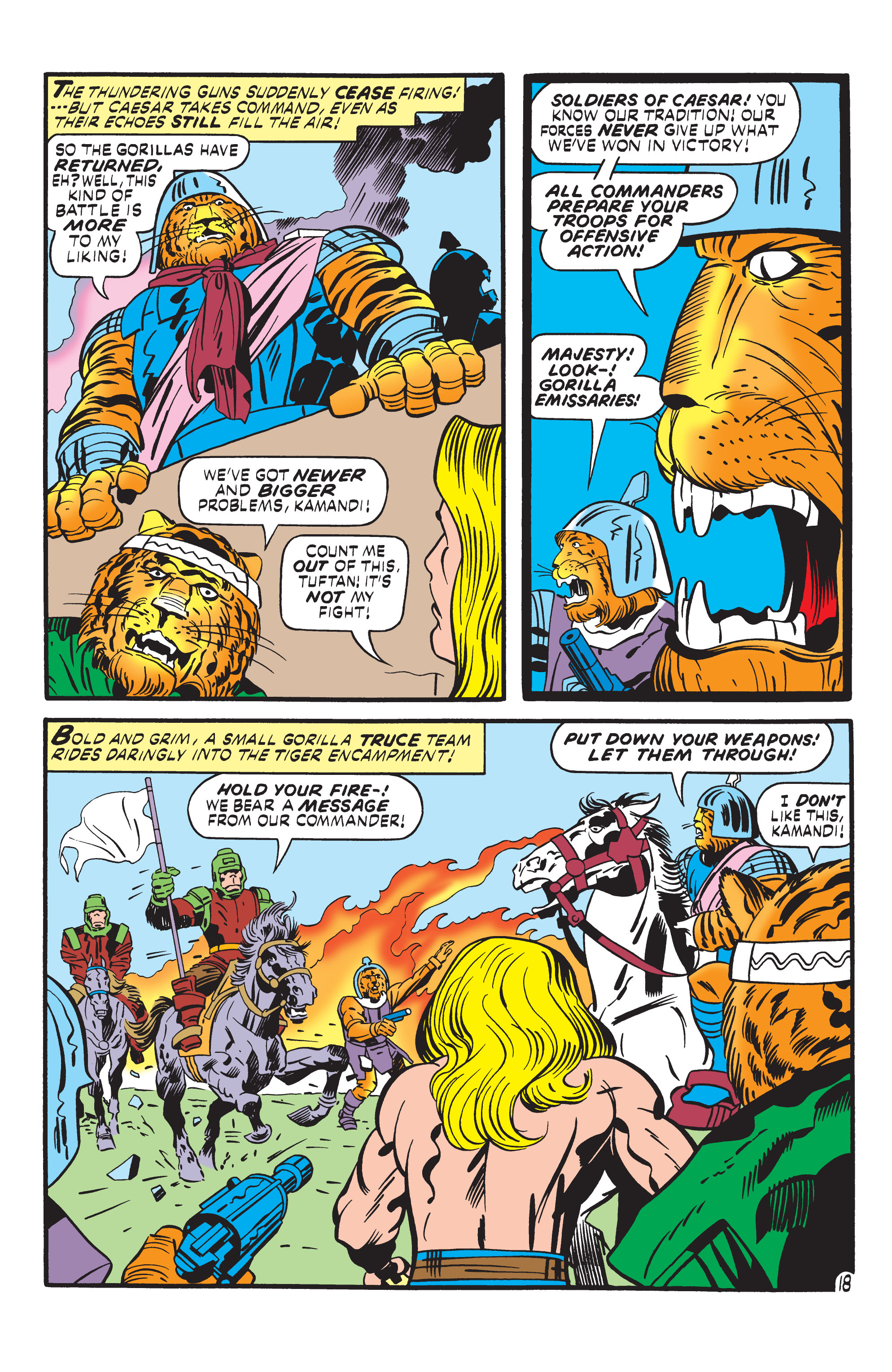 Read online Kamandi, The Last Boy On Earth comic -  Issue #5 - 18