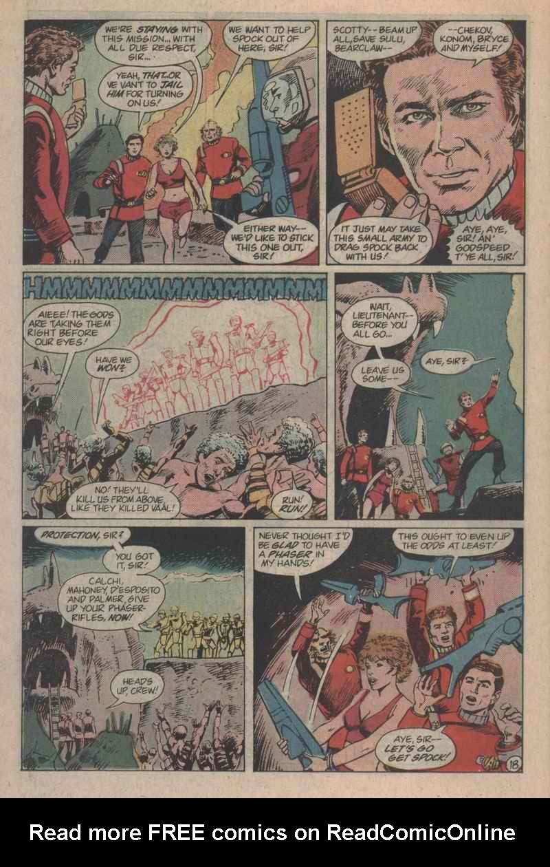 Read online Star Trek (1984) comic -  Issue #44 - 19
