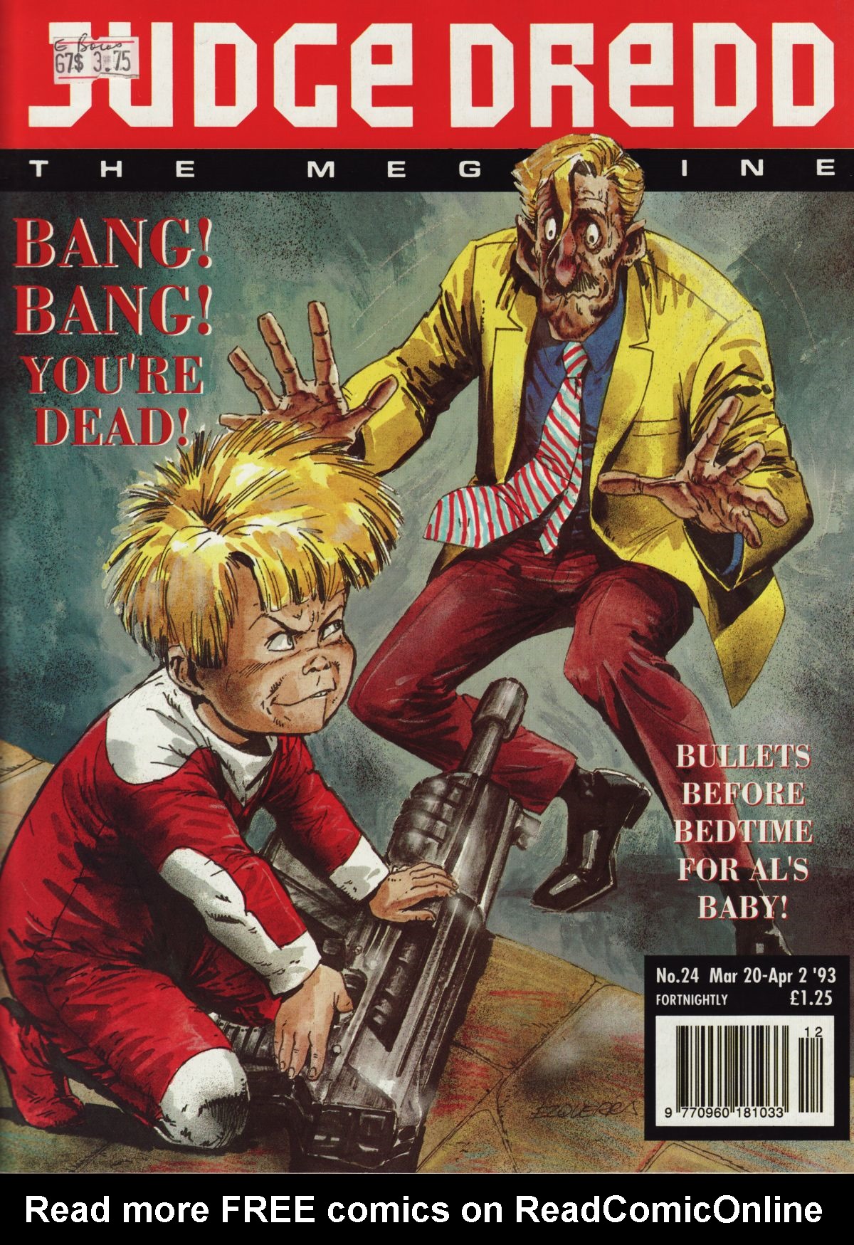 Read online Judge Dredd: The Megazine (vol. 2) comic -  Issue #24 - 1
