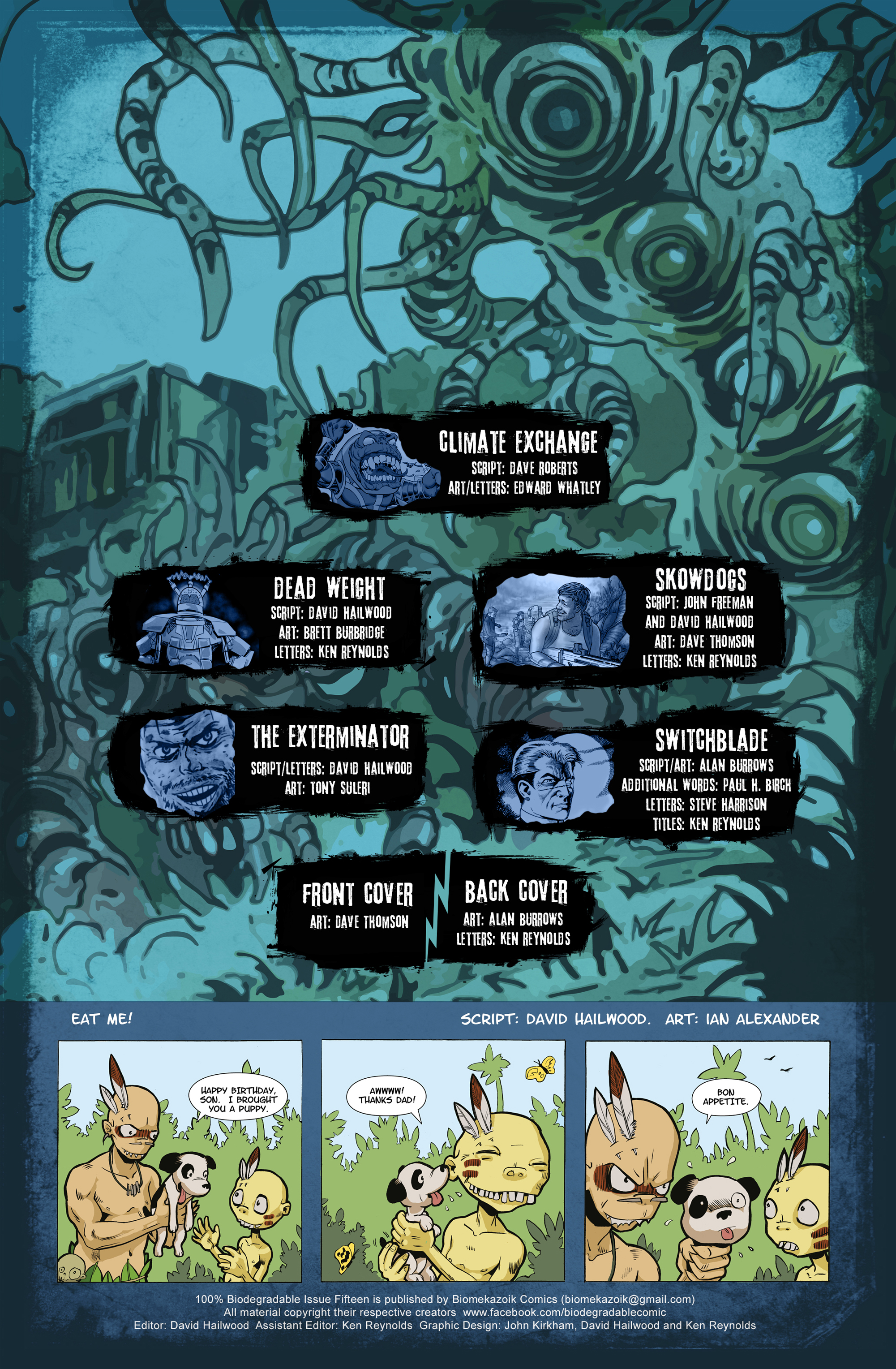 Read online 100% Biodegradable comic -  Issue #15 - 2