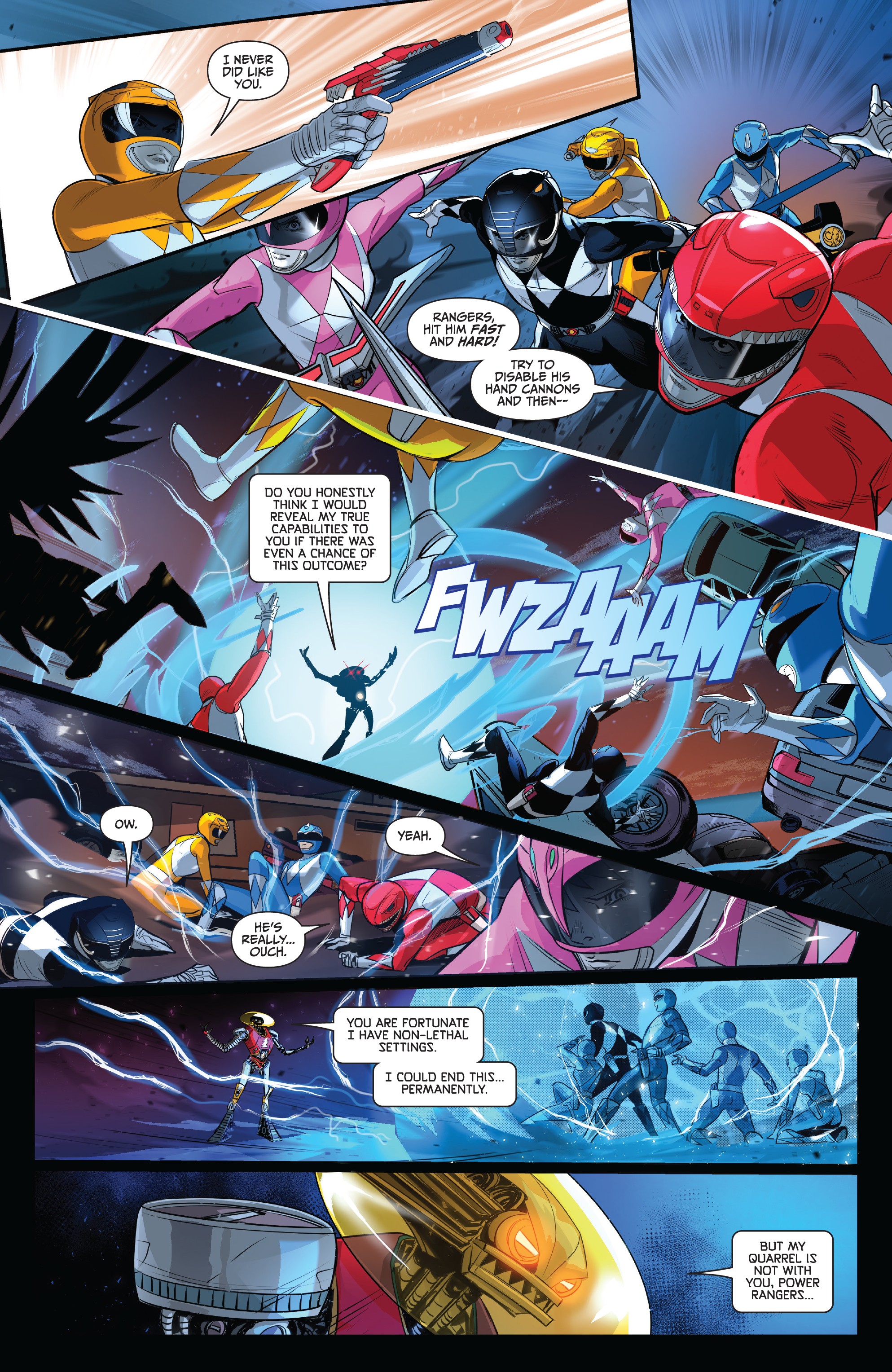 Read online Saban's Go Go Power Rangers comic -  Issue #20 - 20