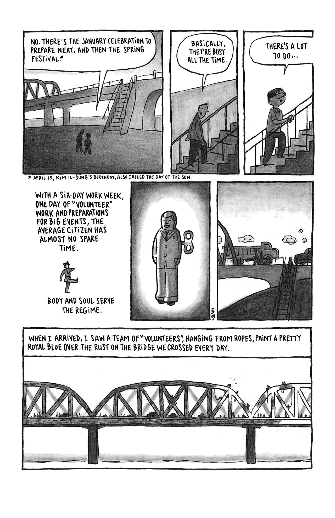 Read online Pyongyang: A Journey in North Korea comic -  Issue # Full - 65