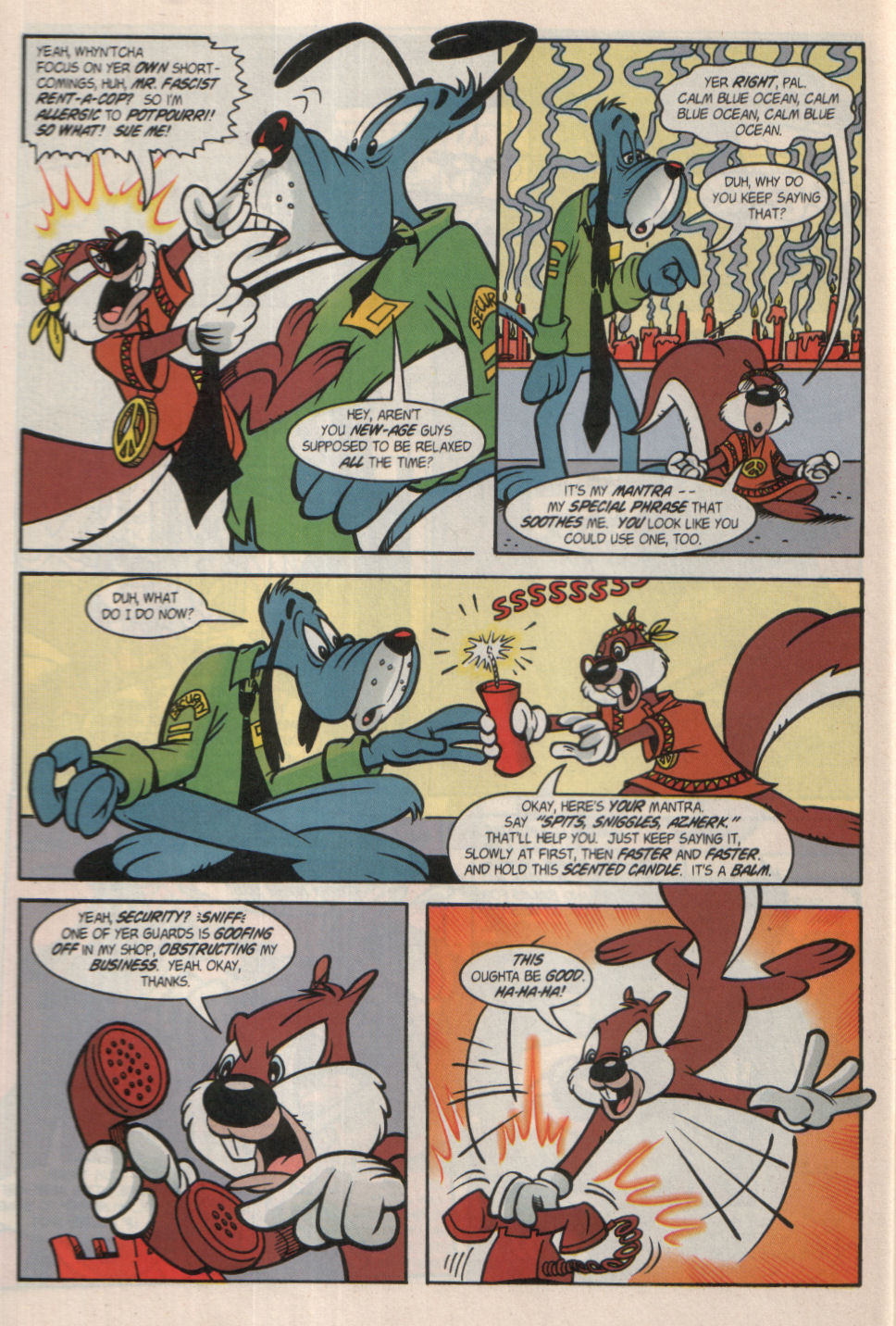 Read online Screwball Squirrel comic -  Issue #1 - 14