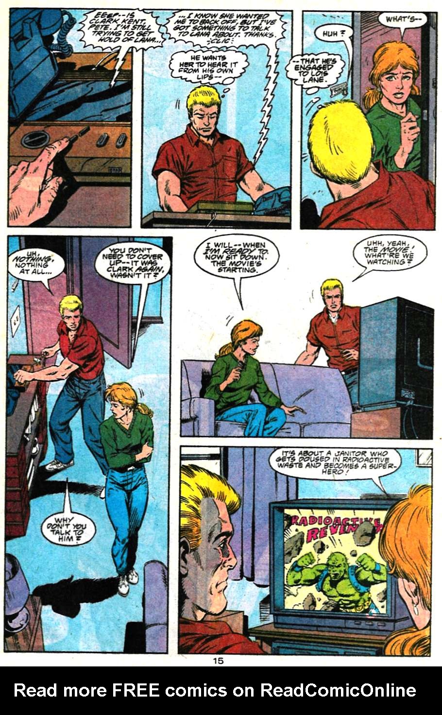 Read online Adventures of Superman (1987) comic -  Issue #481 - 16