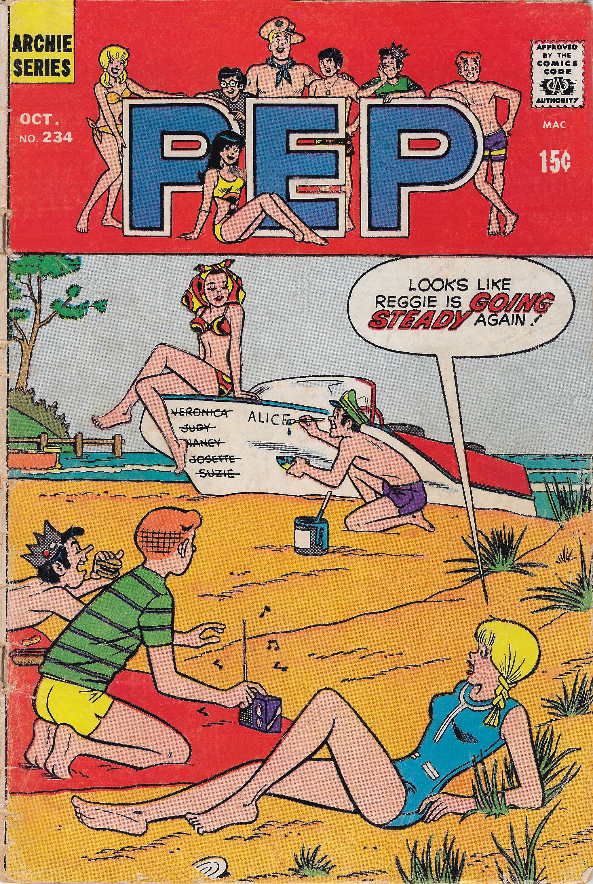 Read online Pep Comics comic -  Issue #234 - 1