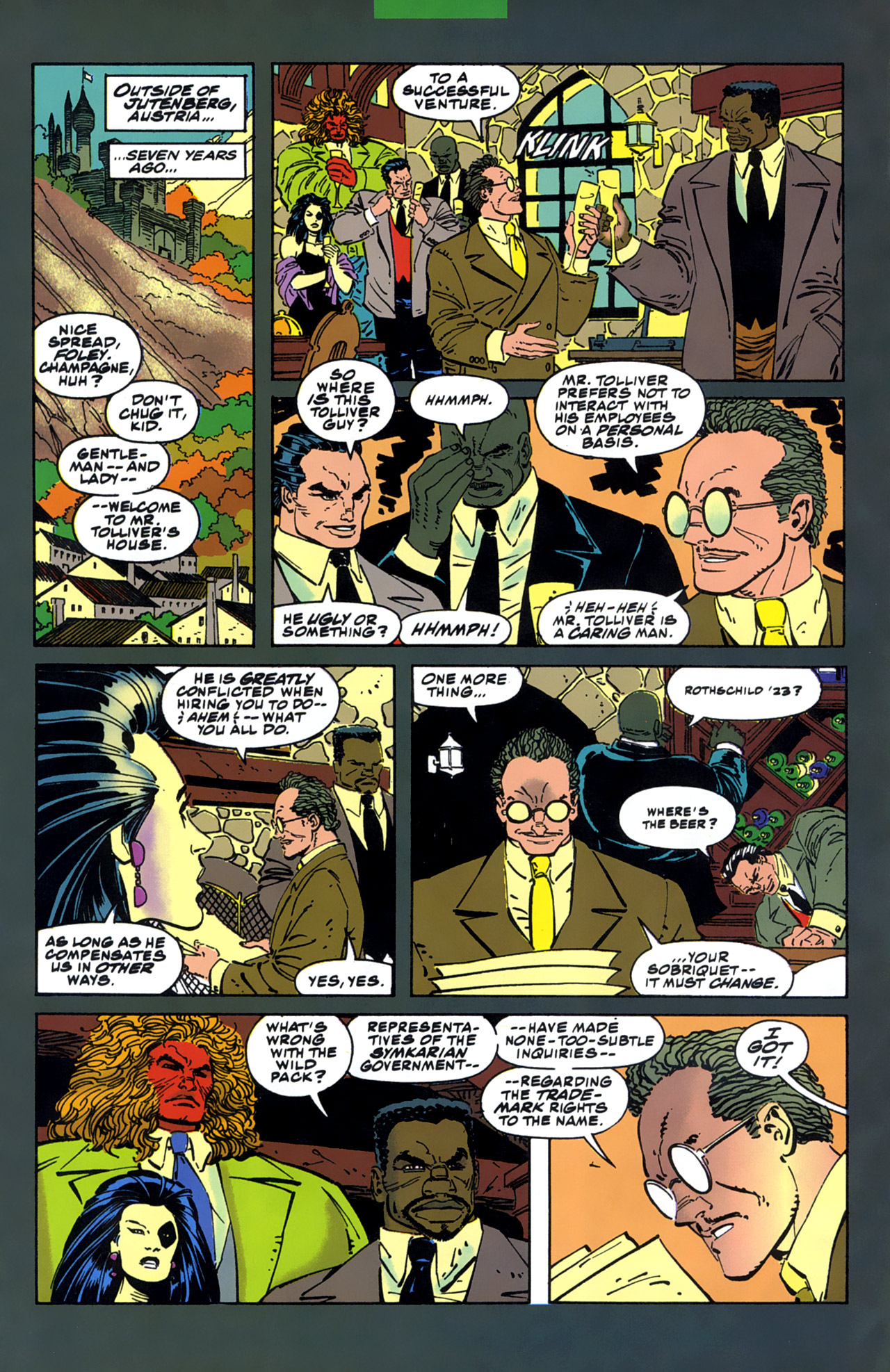 Read online Cable - Blood and Metal comic -  Issue #1 - 27