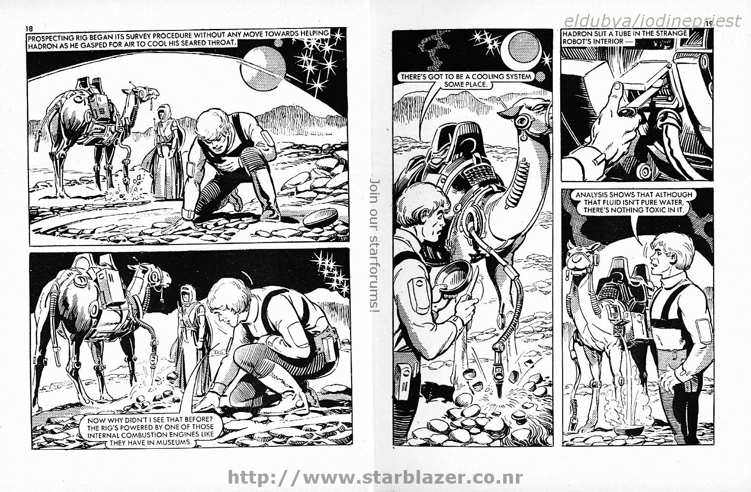 Read online Starblazer comic -  Issue #109 - 11