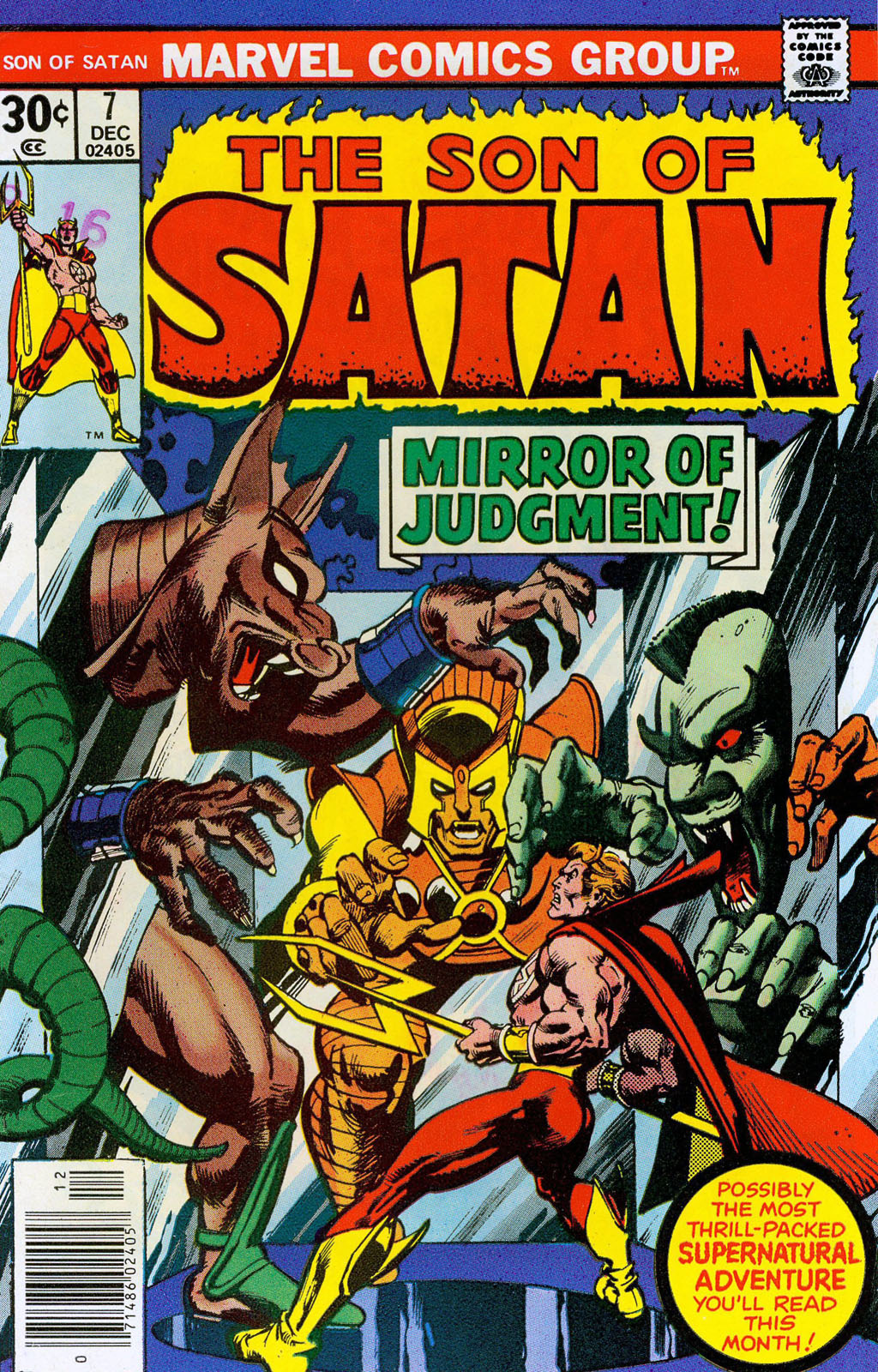Read online Son of Satan comic -  Issue #7 - 2