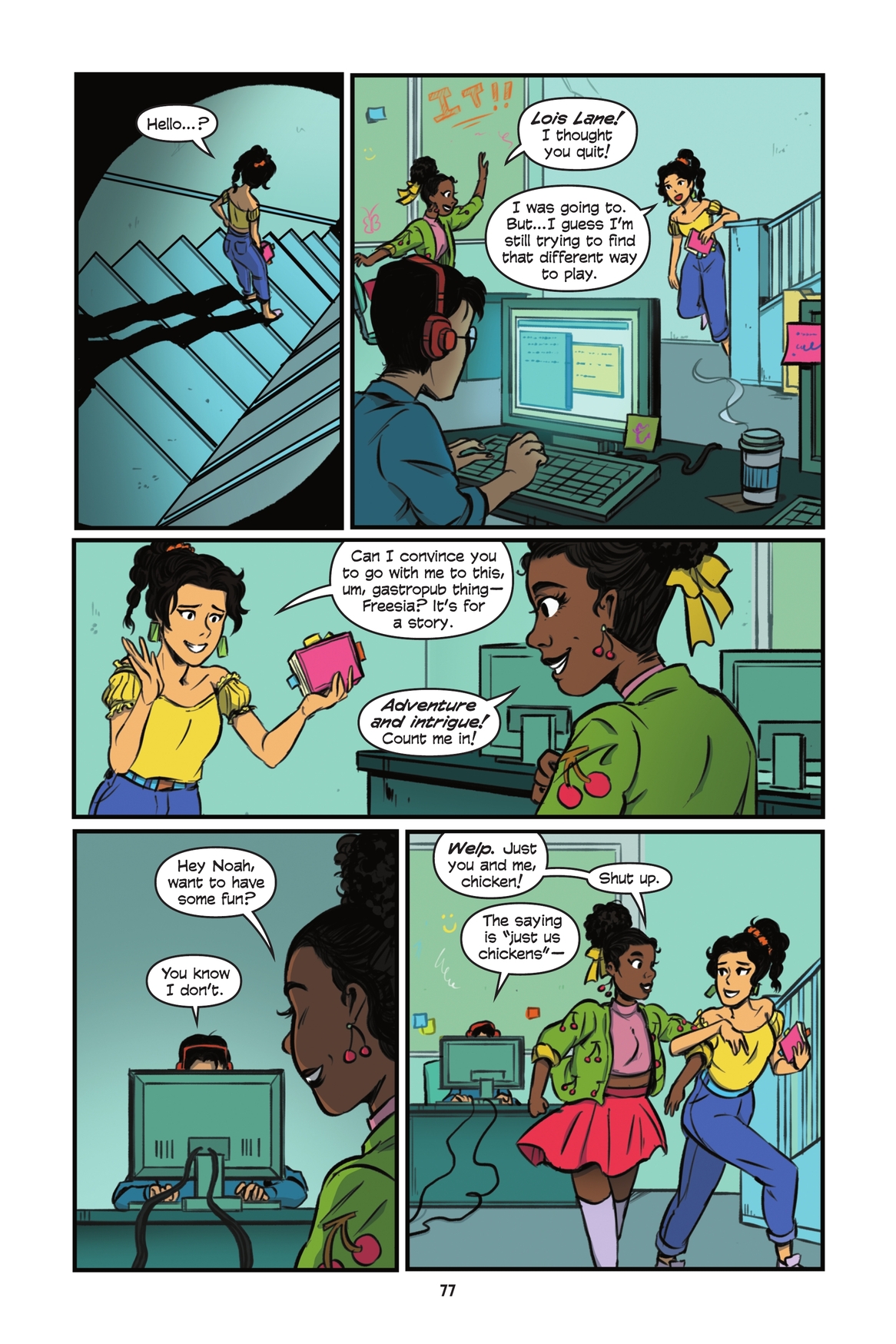 Read online Girl Taking over: A Lois Lane Story comic -  Issue # TPB (Part 1) - 76