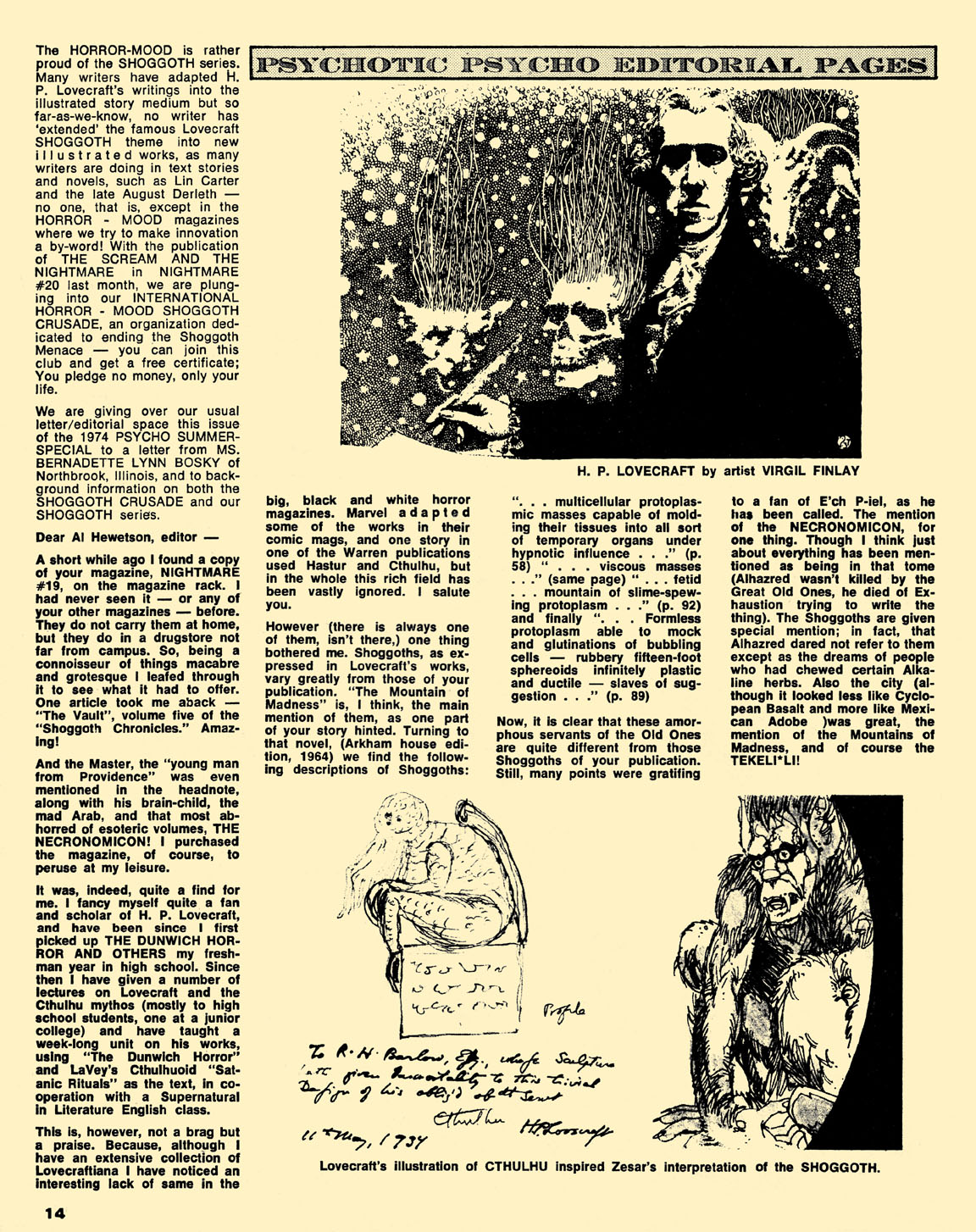 Read online Psycho comic -  Issue #22 - 14