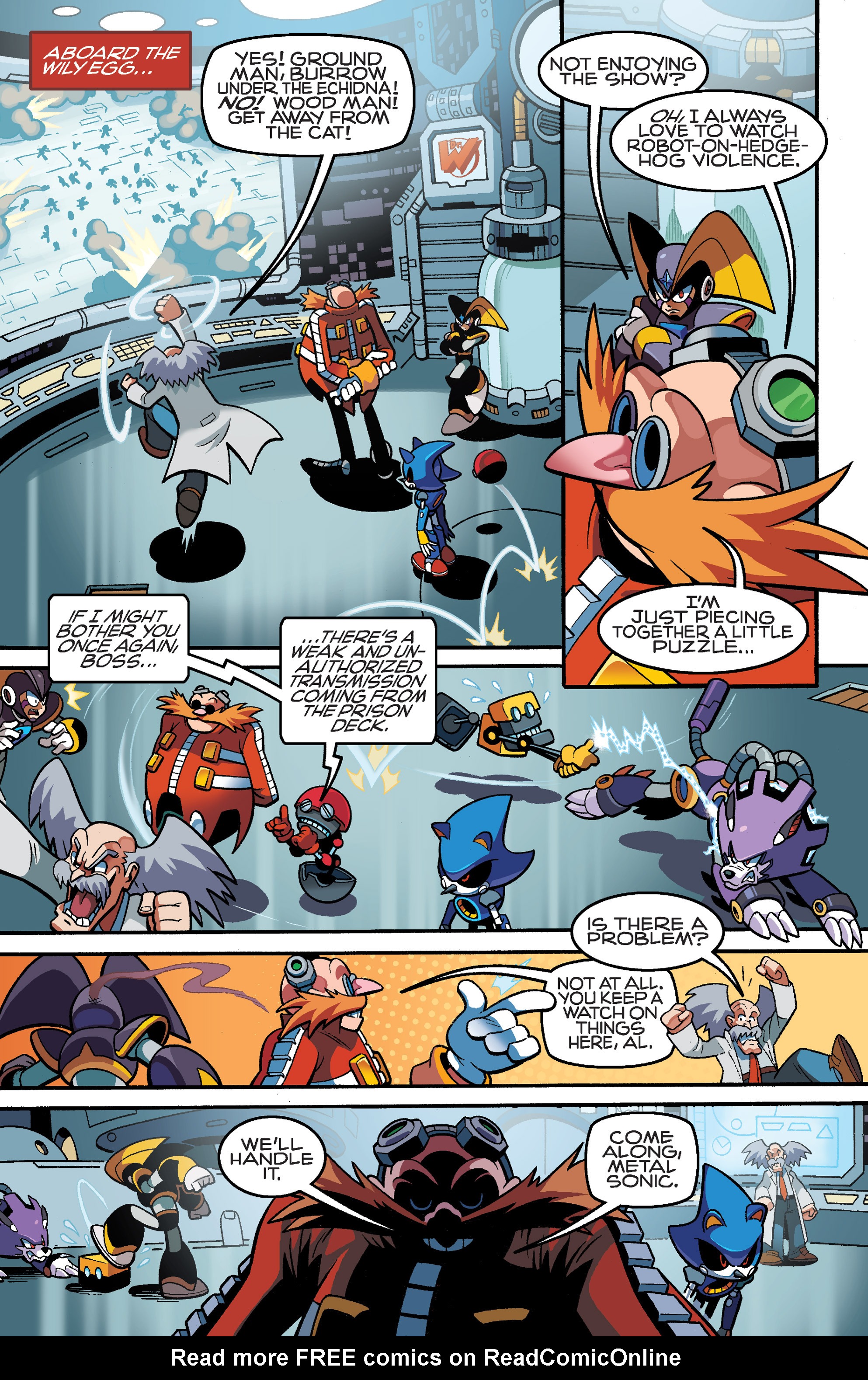 Read online Sonic Mega Man Worlds Collide comic -  Issue # Vol 3 - 26