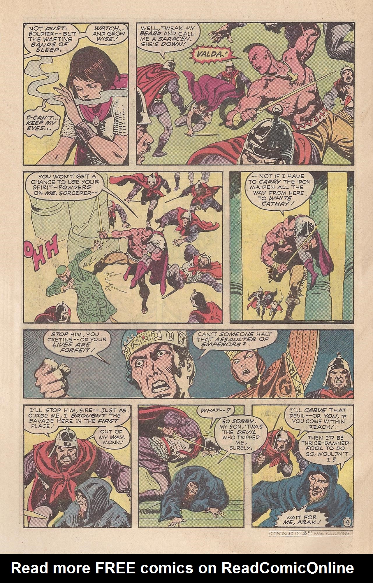Read online Arak Son of Thunder comic -  Issue #17 - 6