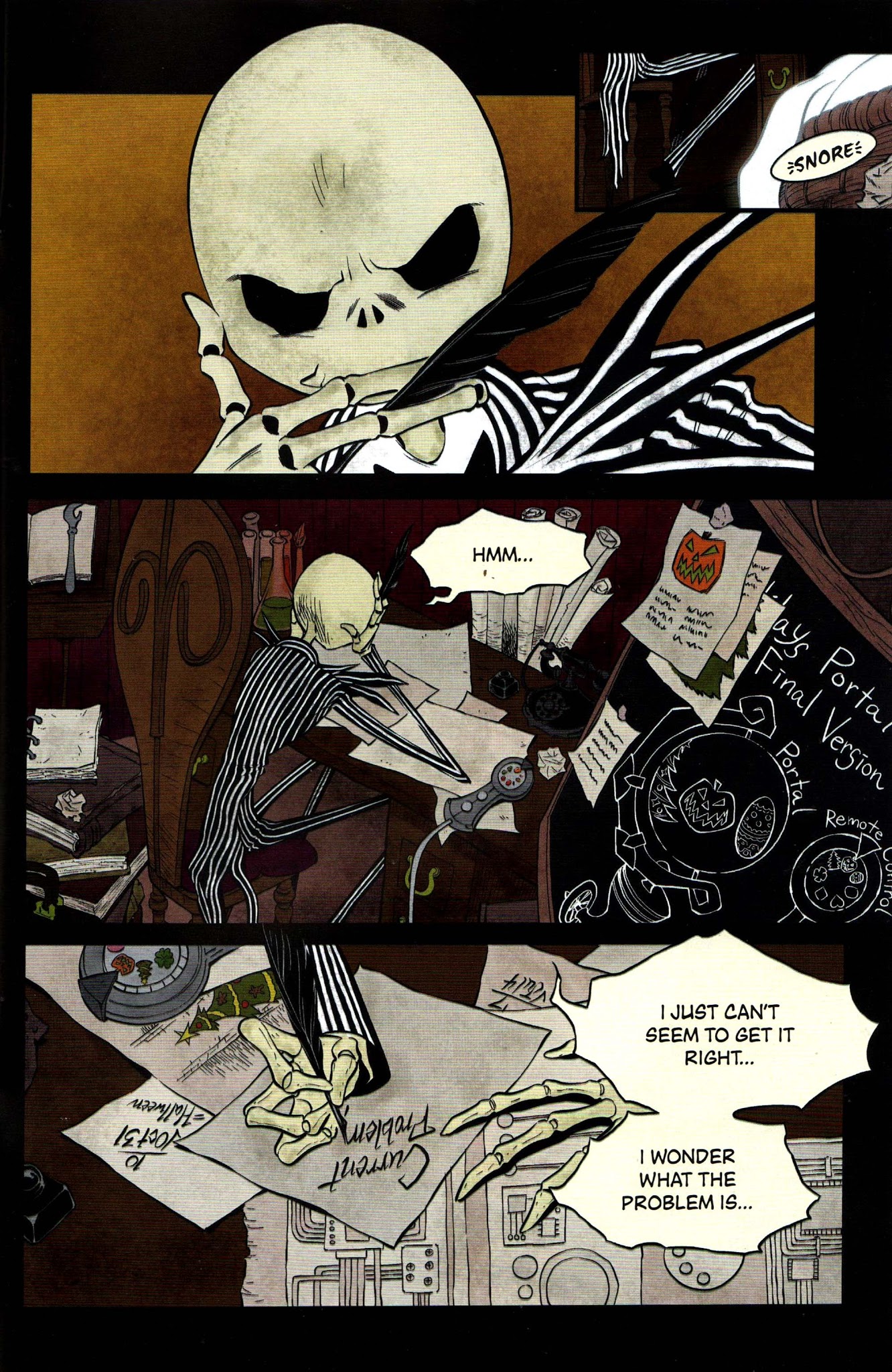 Read online Free Comic Book Day 2018 comic -  Issue # The Nightmare Before Christmas - 3A Zeros Journey - 4