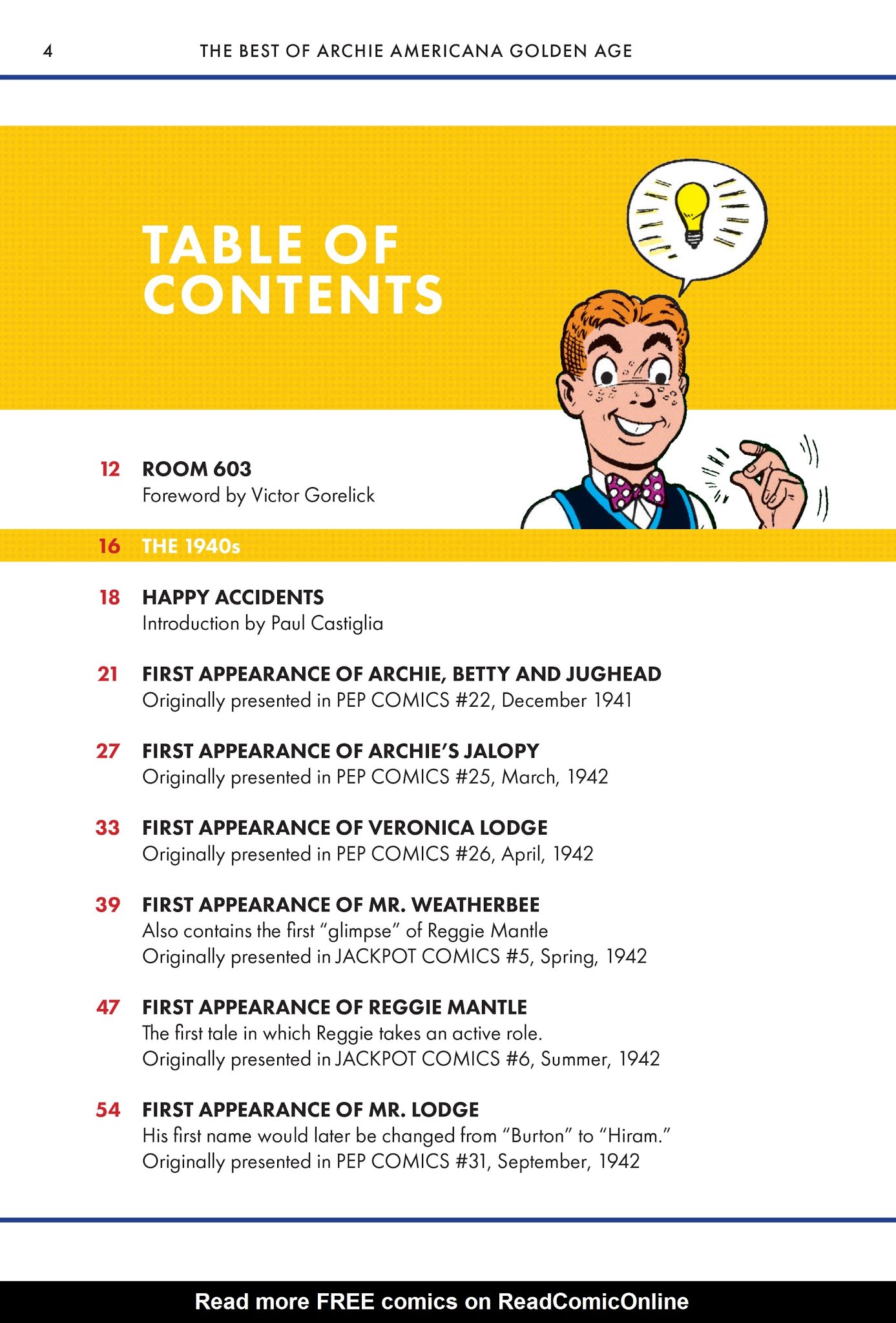 Read online Best of Archie Americana comic -  Issue # TPB 1 (Part 1) - 6