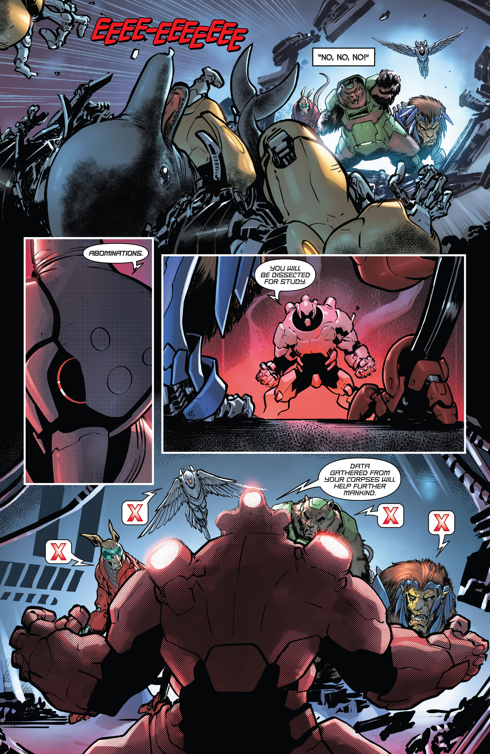 Read online Weapon Plus: World War IV comic -  Issue # Full - 28