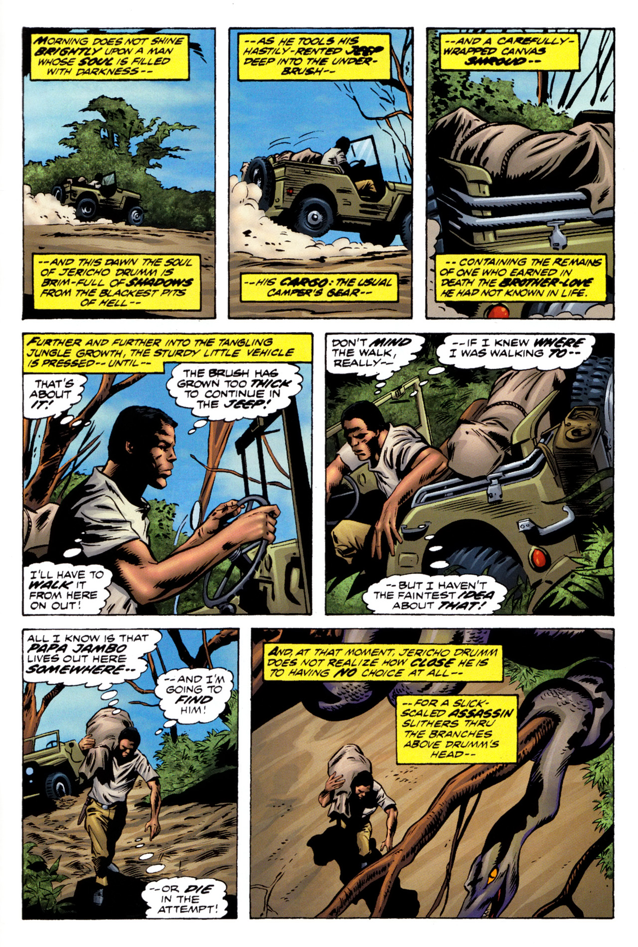 Read online Doctor Voodoo: The Origin of Jericho Drumm comic -  Issue # Full - 23