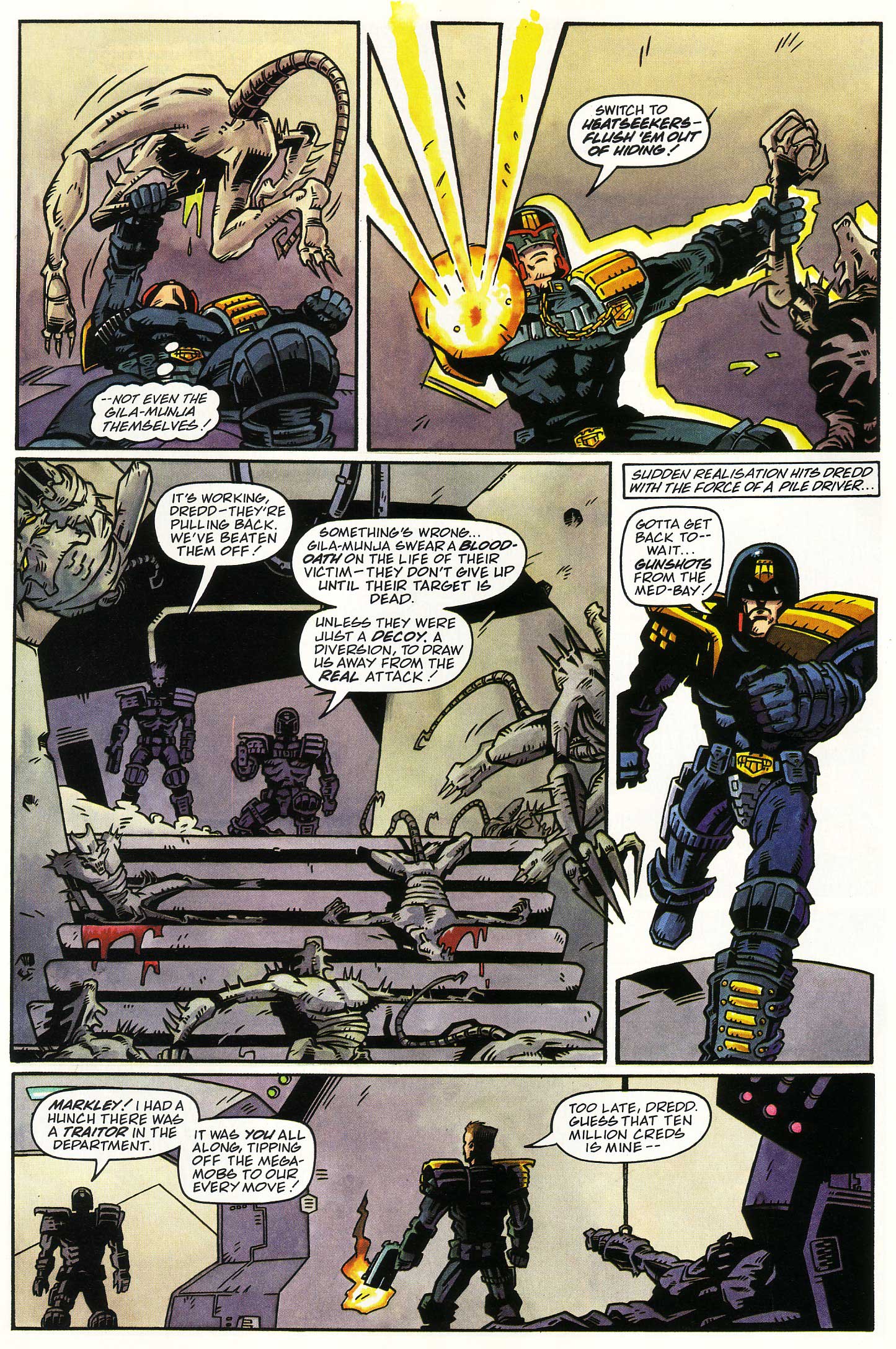 Read online Judge Dredd Lawman of the Future comic -  Issue #13 - 24