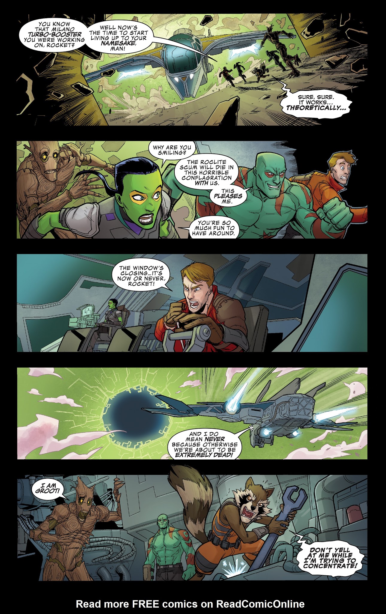 Read online Guardians of the Galaxy: Telltale Games comic -  Issue #1 - 12
