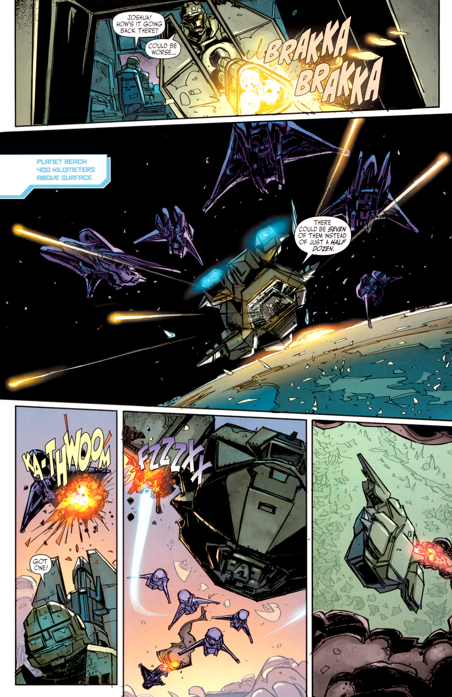 Read online Halo: Fall Of Reach - Invasion comic -  Issue #3 - 5